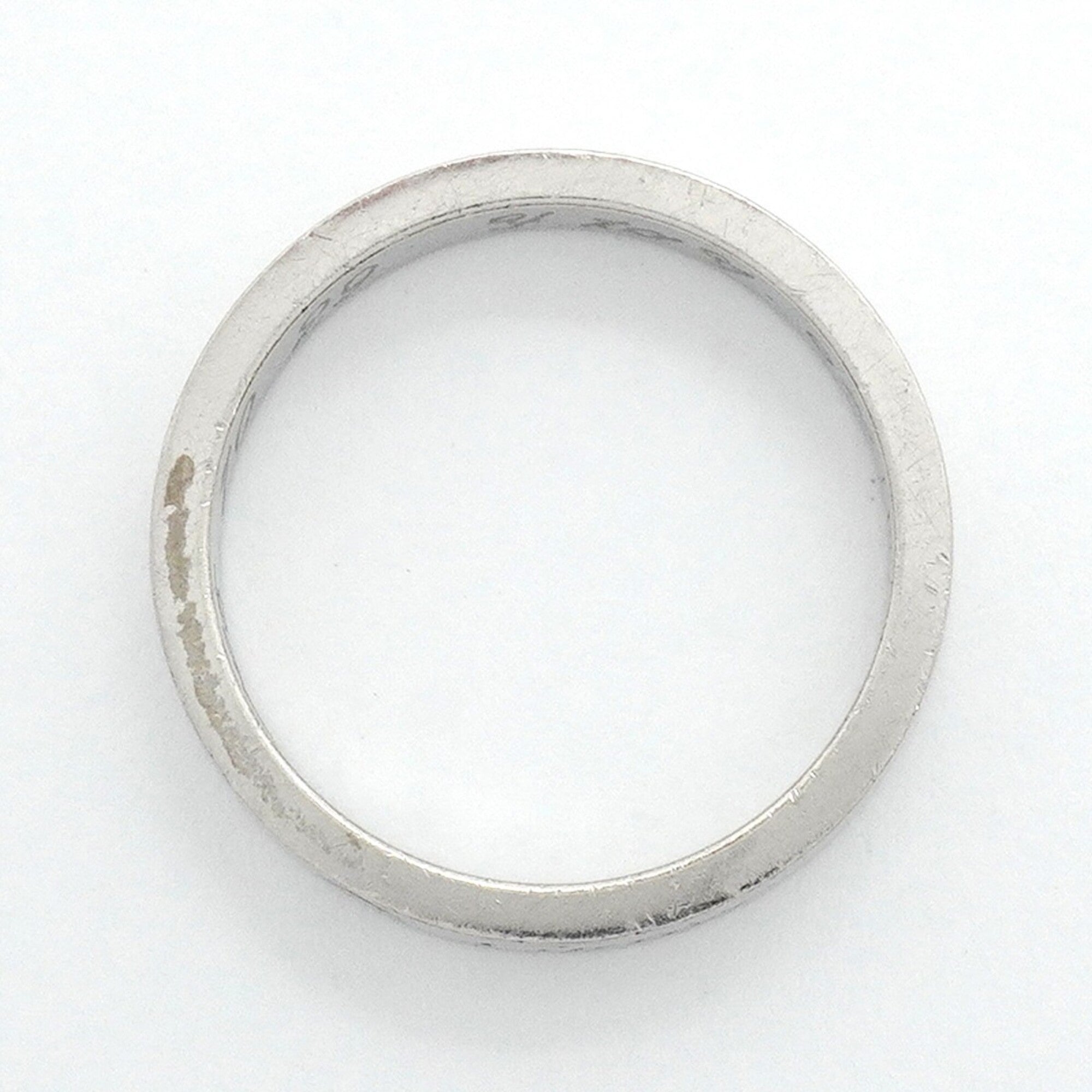 Cartier Platinum 950 Band Ring (Pre-Owned)