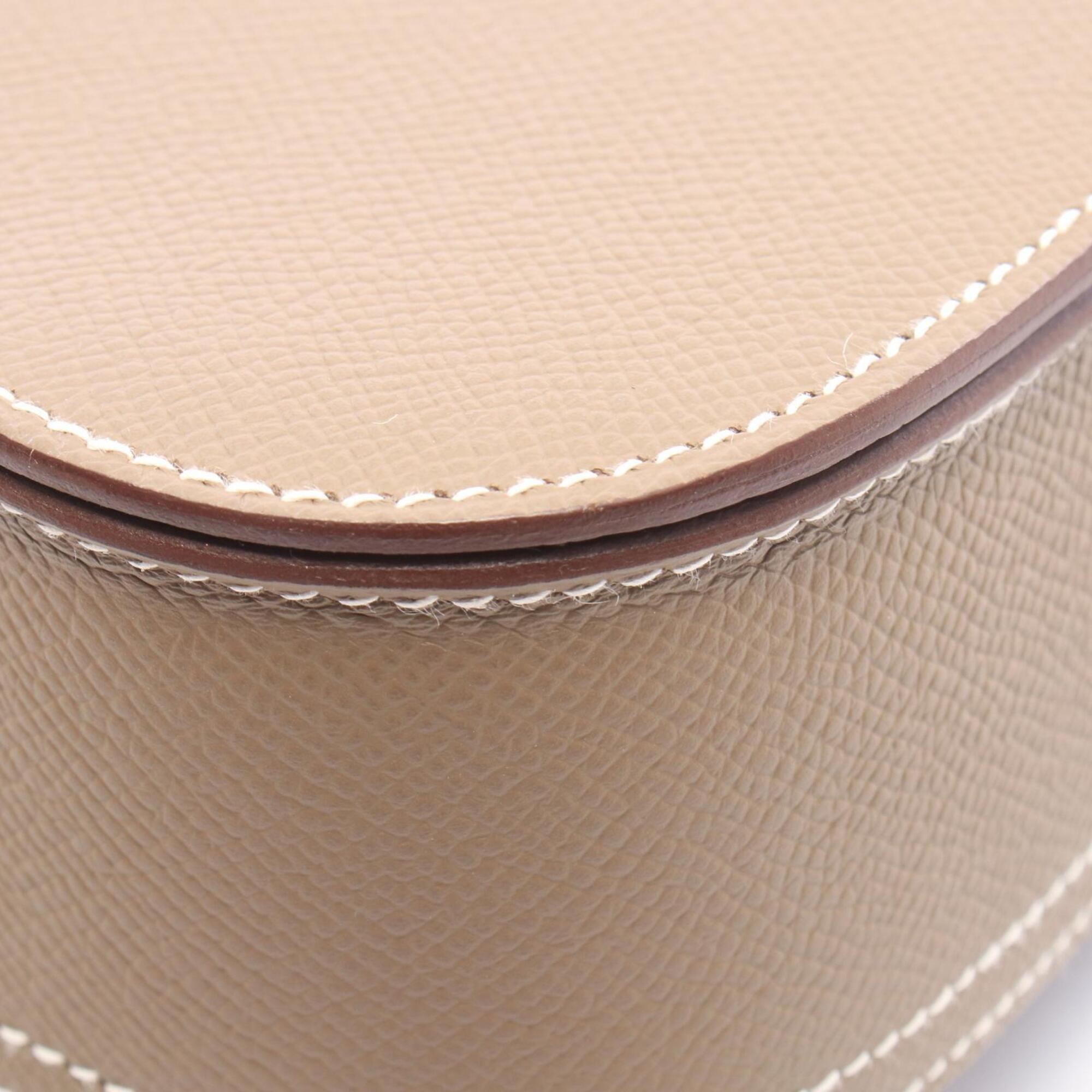 Hermes Etoupe Gray Gray Epsom Leather Handbag Shoulder Bag (Pre-Owned)