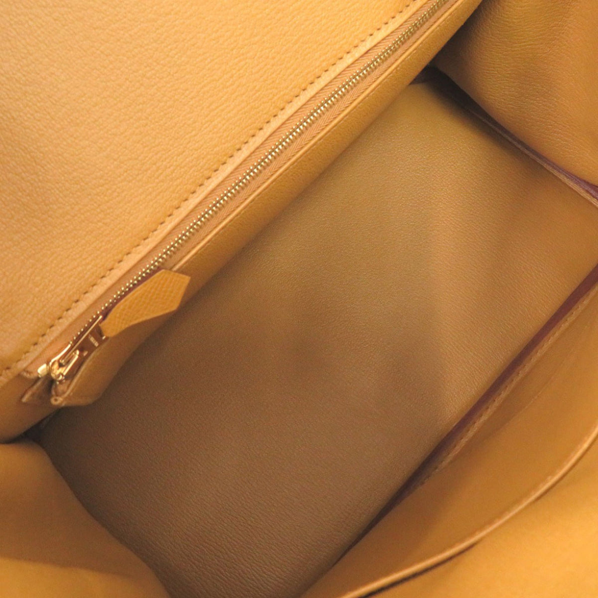 Hermes Gold Epsom Leather Handbag (Pre-Owned)
