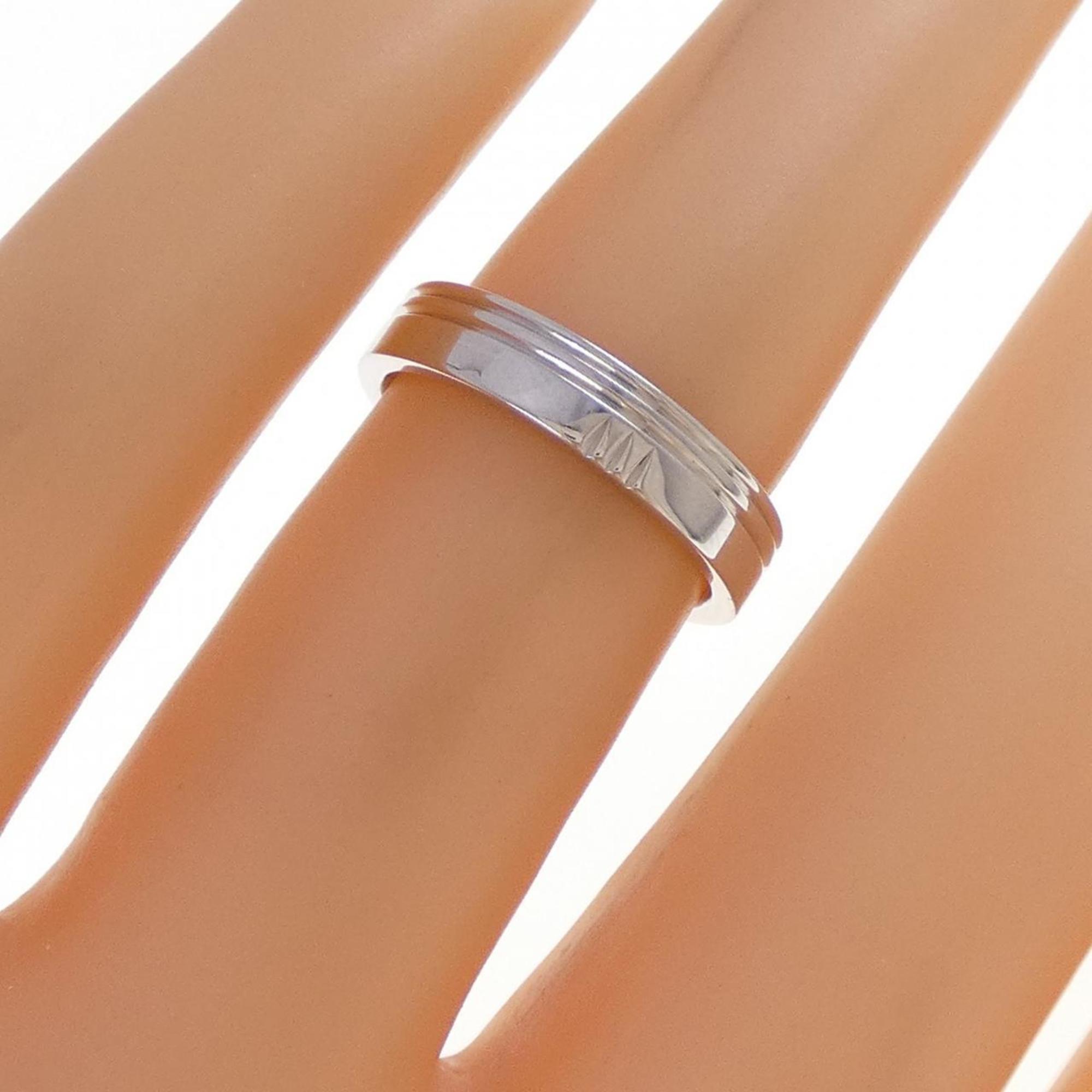 Hermes White Gold (18K) Band Ring (Pre-Owned)