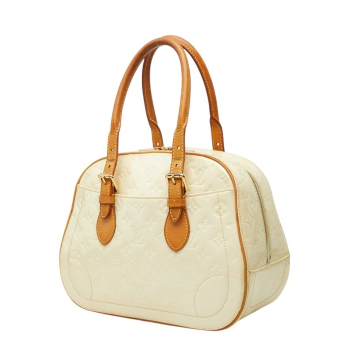 Louis Vuitton Pearl Patent Leather Handbag (Pre-Owned)