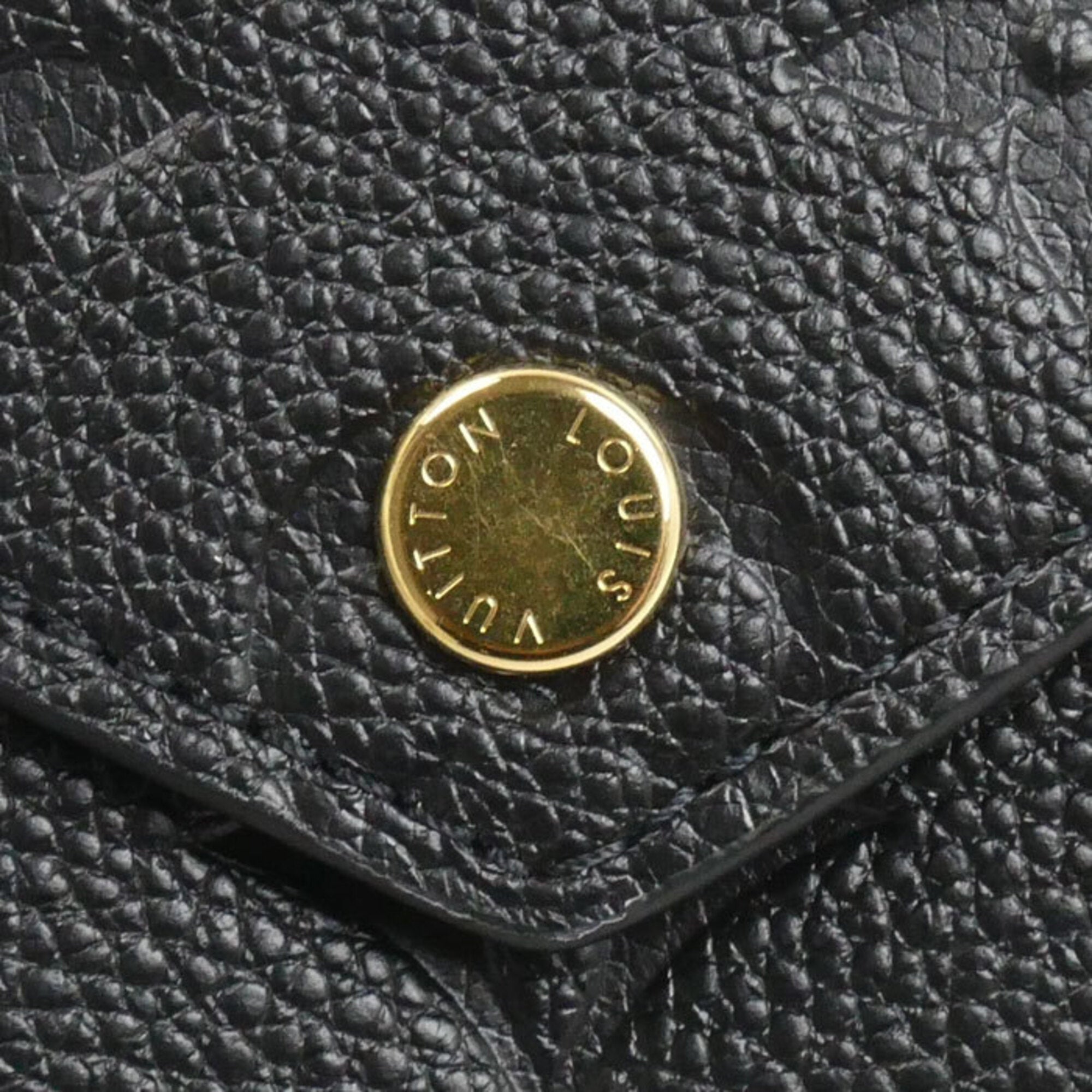 Louis Vuitton Noir Monogram Empreinte Wallet (Tri-Fold) (Pre-Owned)
