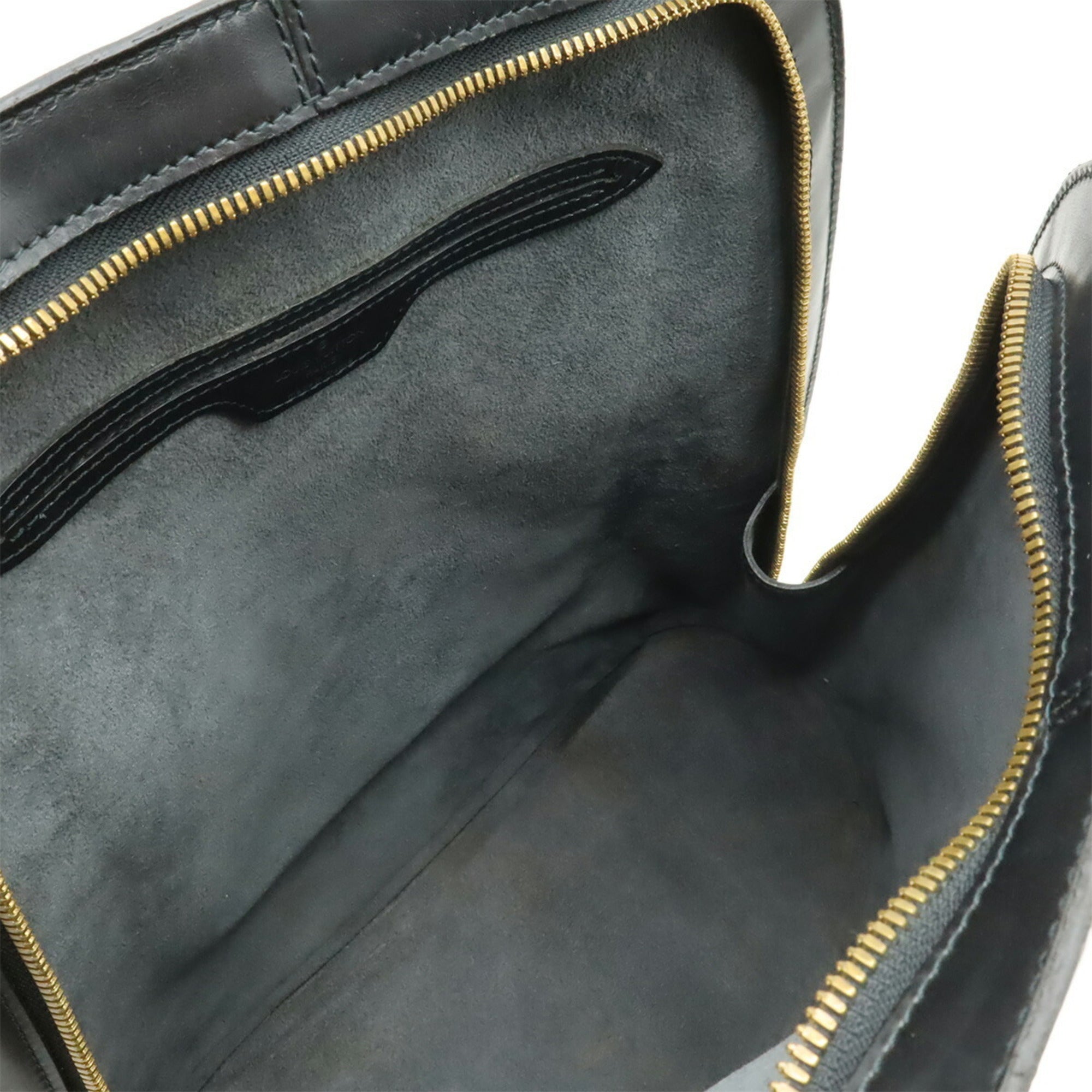 Louis Vuitton Black Noir Epi Leather Backpack Shoulder Bag (Pre-Owned)