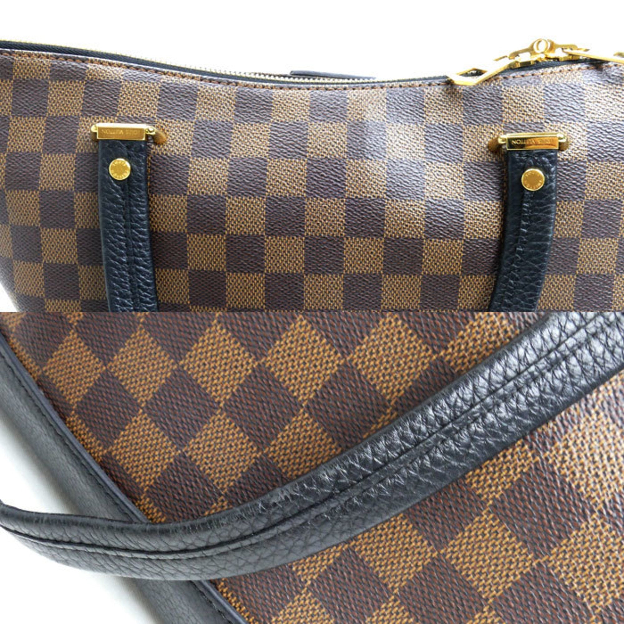 Louis Vuitton Brown Damier Canvas Shoulder Bag (Pre-Owned)