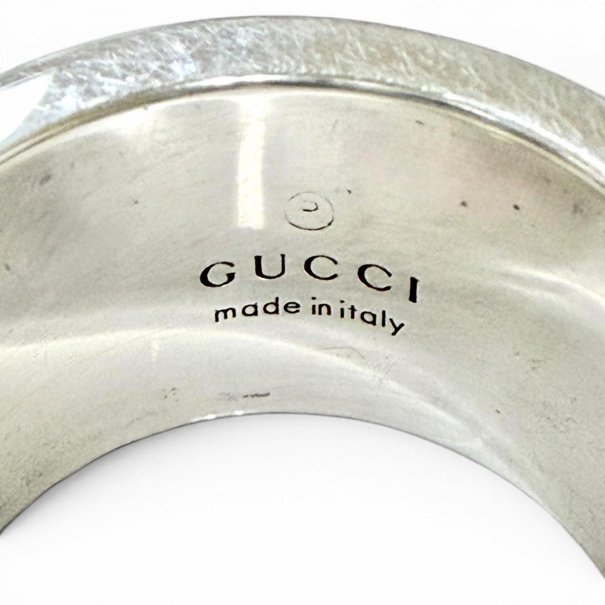 Gucci Silver Silver 925 Band Ring (Pre-Owned)