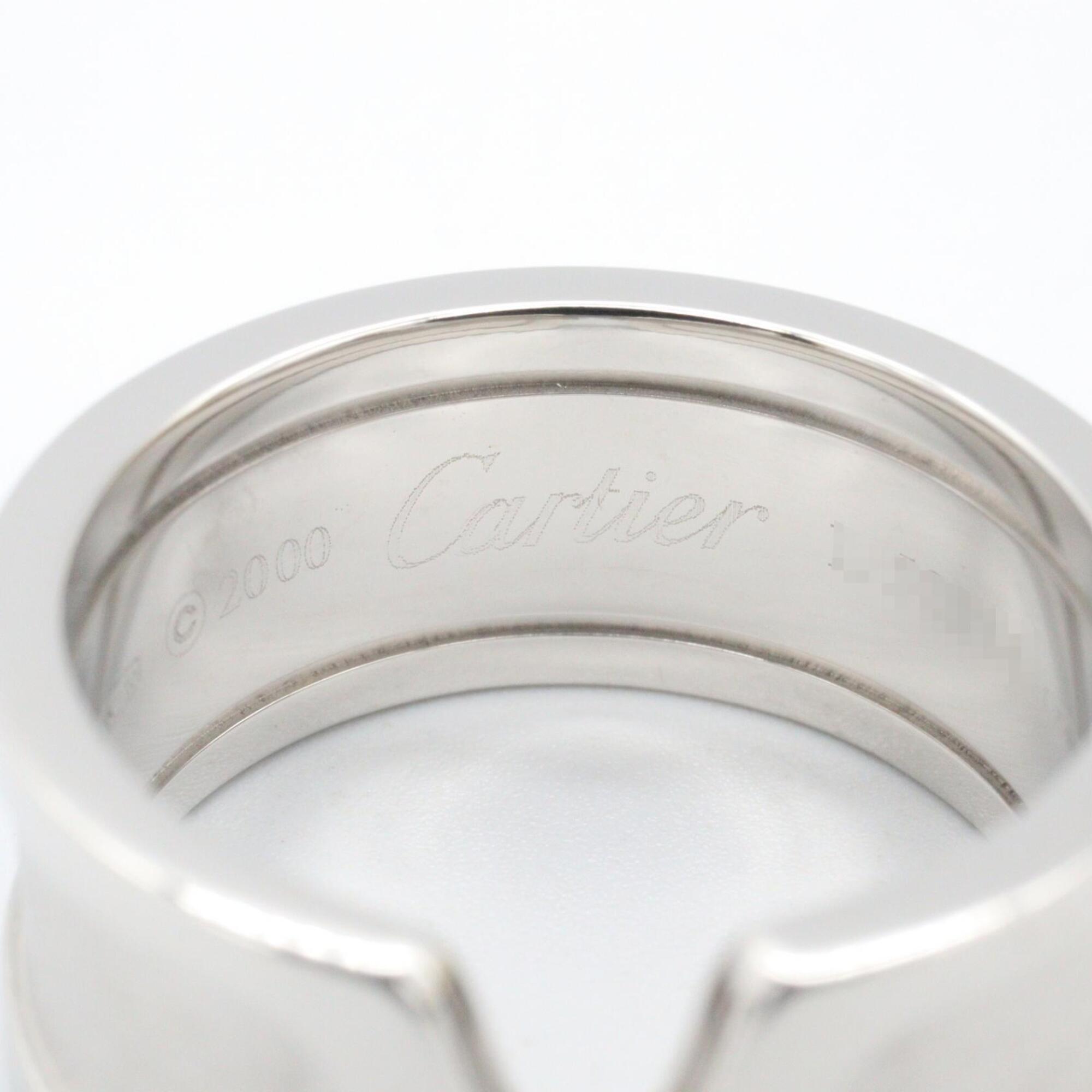 Cartier Silver White Gold (18K) Band Ring (Pre-Owned)