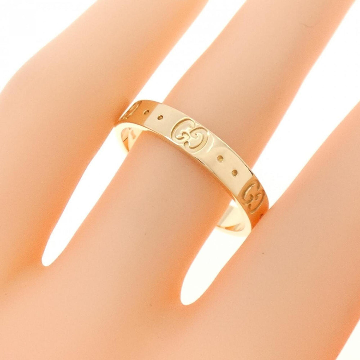 Gucci Yellow Gold (18K) Band Ring (Pre-Owned)