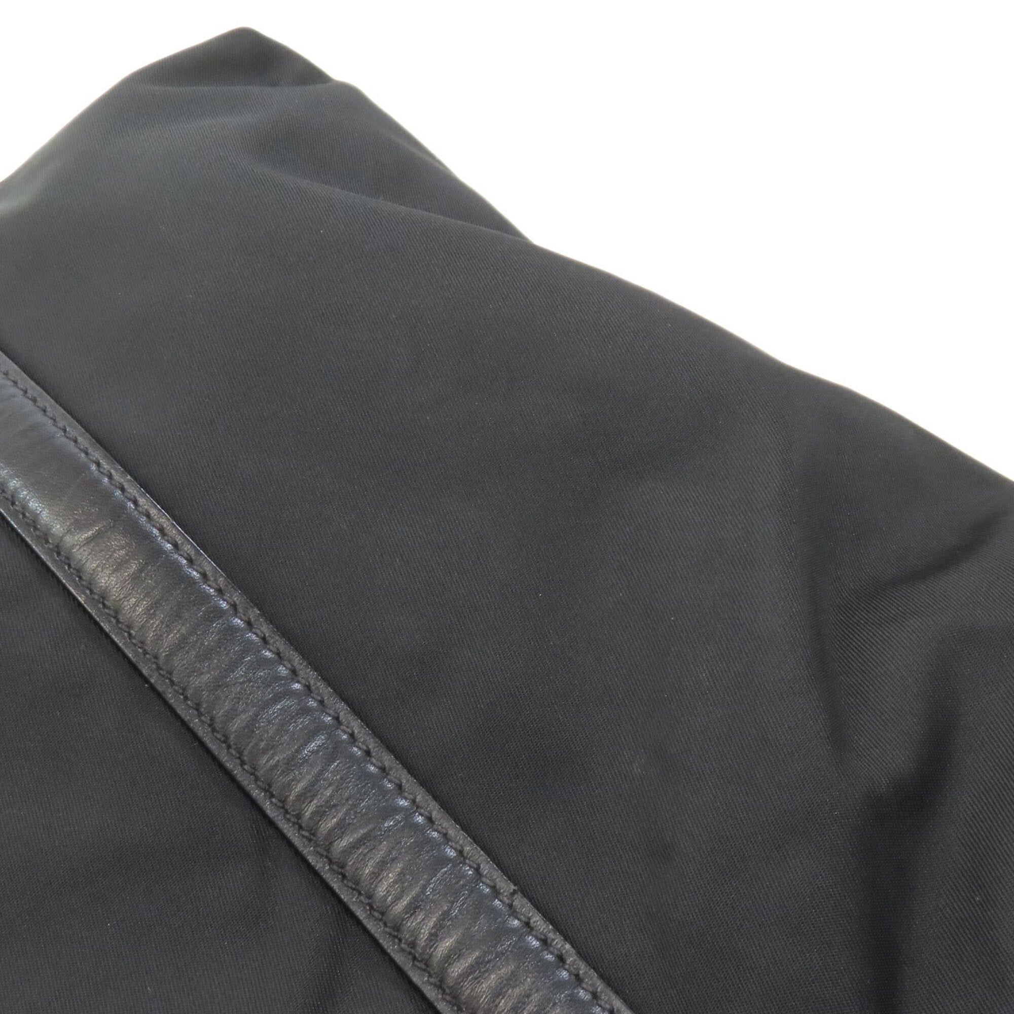 Prada Black Nylon Handbag (Pre-Owned)