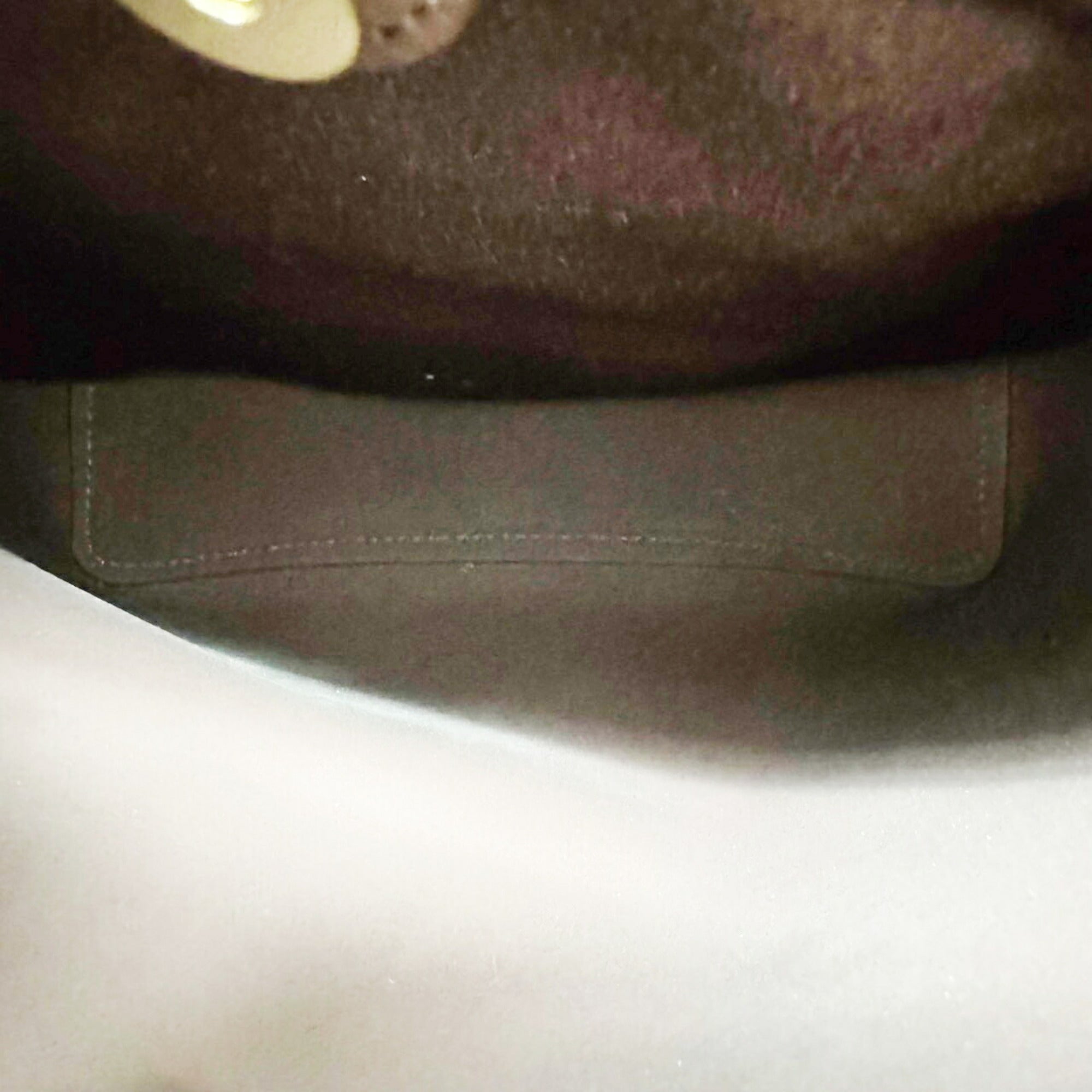 Coach Beige Leather Handbag Shoulder Bag (Pre-Owned)