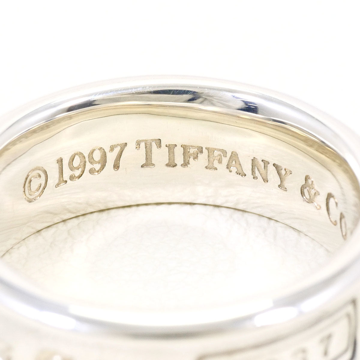 Tiffany 1837 Silver 925 Band Ring (Pre-Owned)
