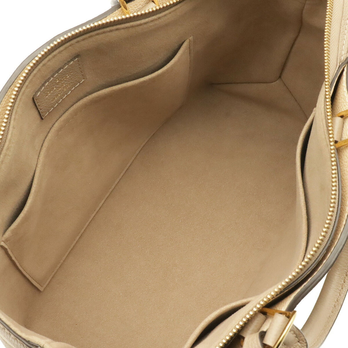 Louis Vuitton Beige Monogram Monogram Empreinte Handbag (Pre-Owned)