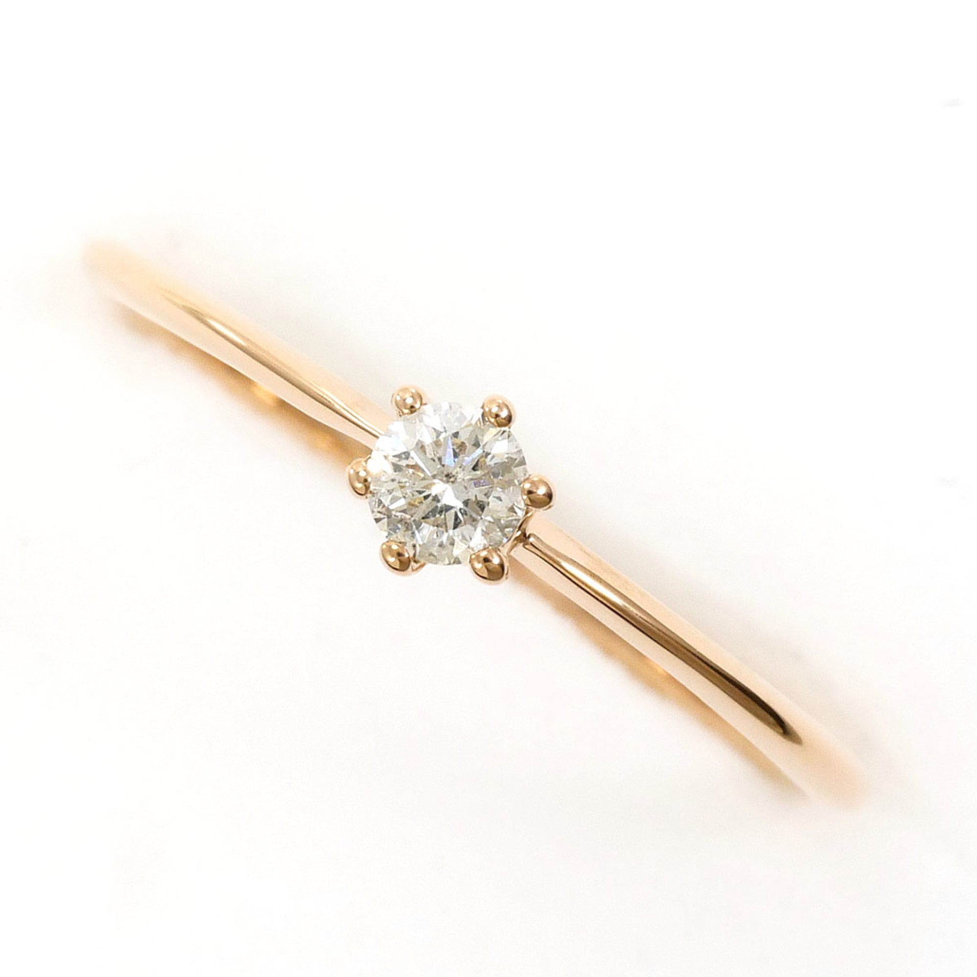 Unbranded Pink Gold Pink Gold (18K) Band Ring (Pre-Owned)