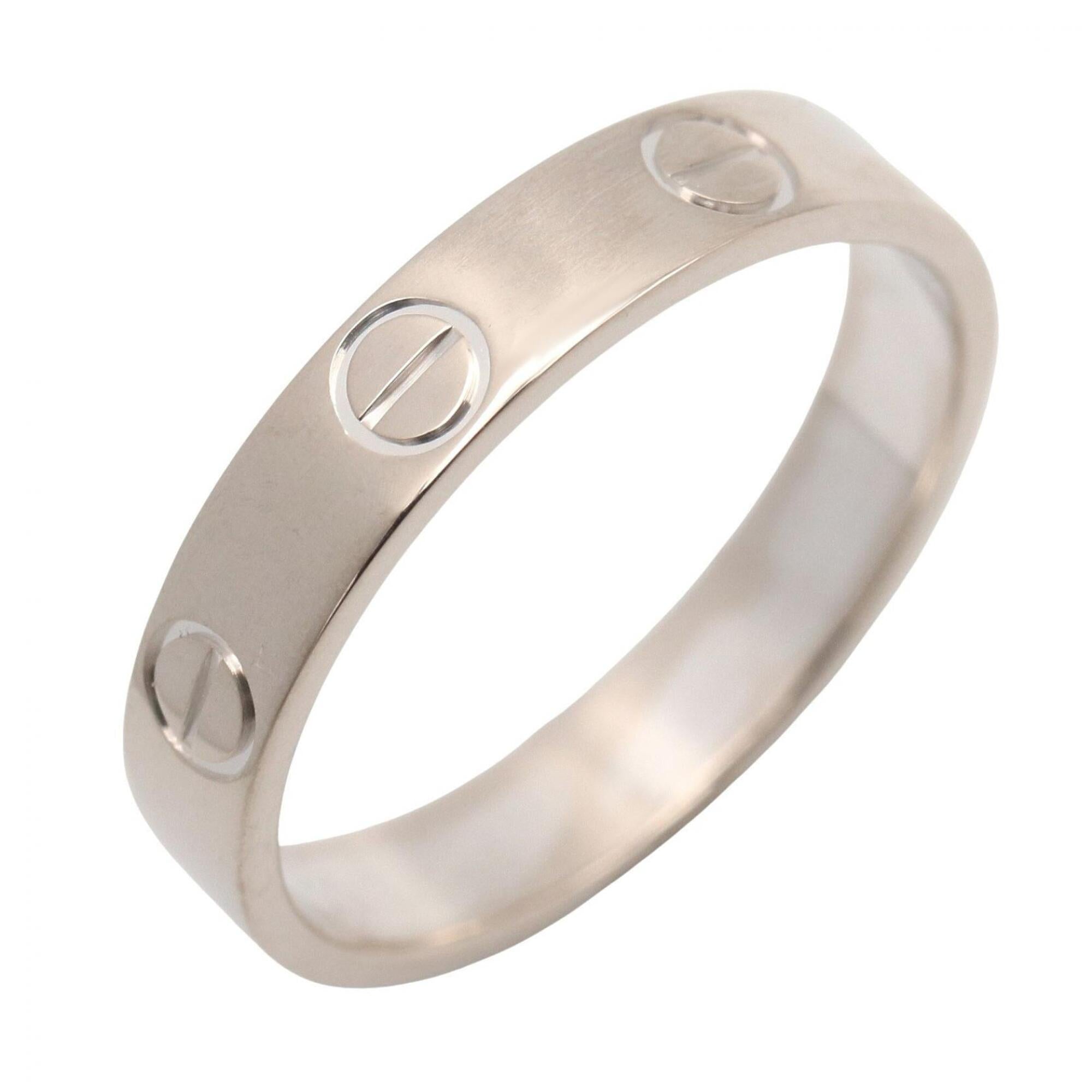 Cartier White Gold White Gold (18K) Band Ring (Pre-Owned)