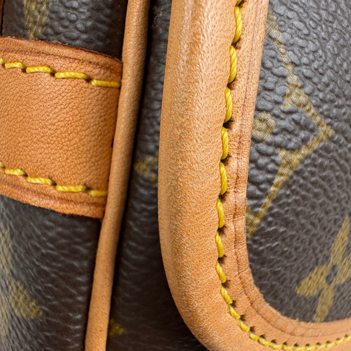 Louis Vuitton Brown Monogram Shoulder Bag (Pre-Owned)