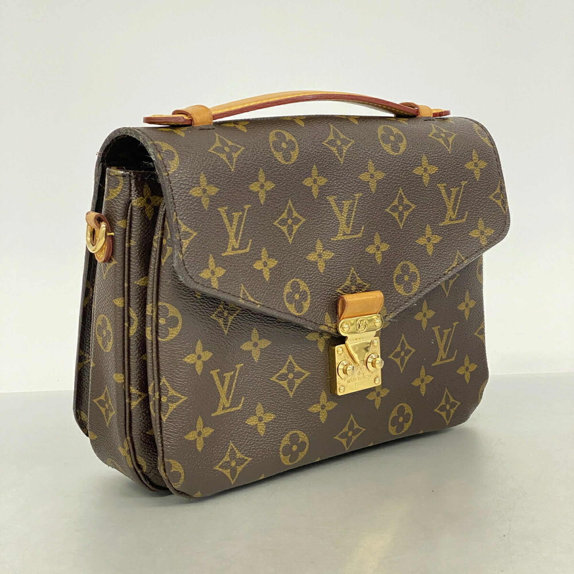 Louis Vuitton Brown Handbag (Pre-Owned)