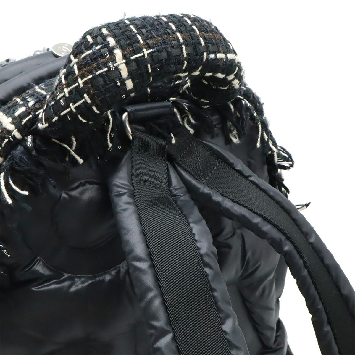 Chanel Black Nylon Backpack (Pre-Owned)