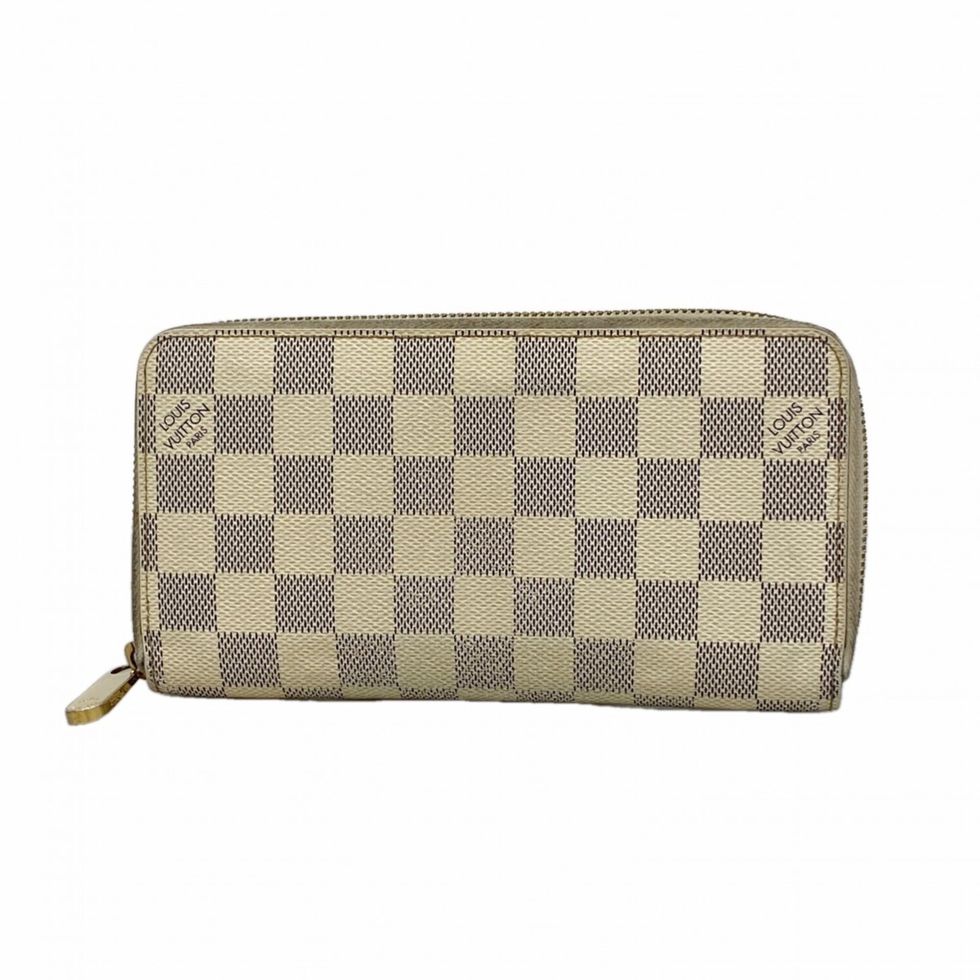 Louis Vuitton White Long Wallet (Bi-Fold) (Pre-Owned)