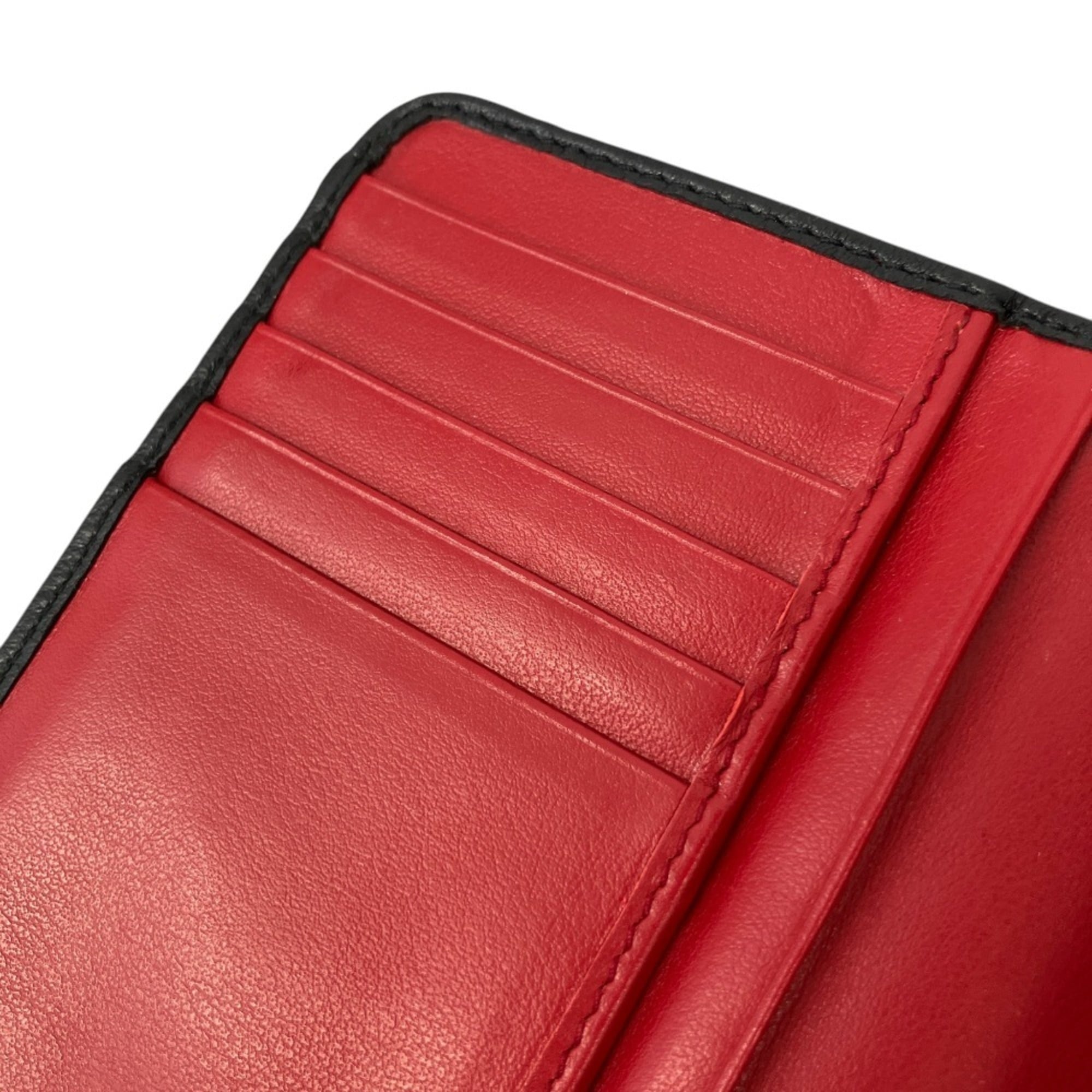 Prada Black Leather Wallet (Bi-Fold) (Pre-Owned)