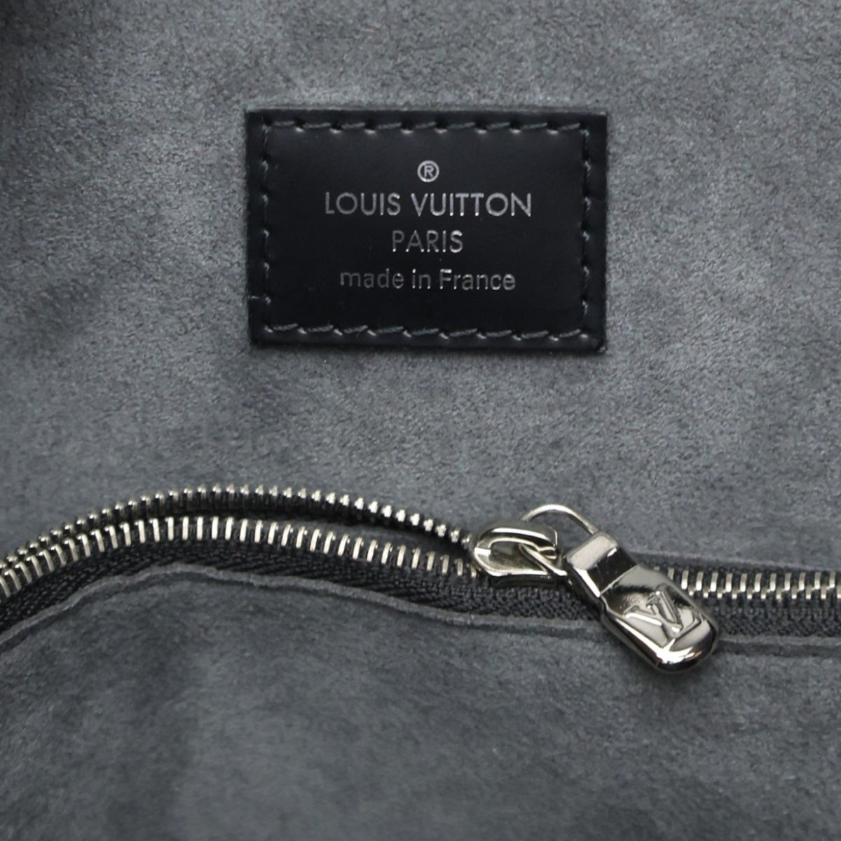 Louis Vuitton Black Noir Epi Leather Handbag (Pre-Owned)