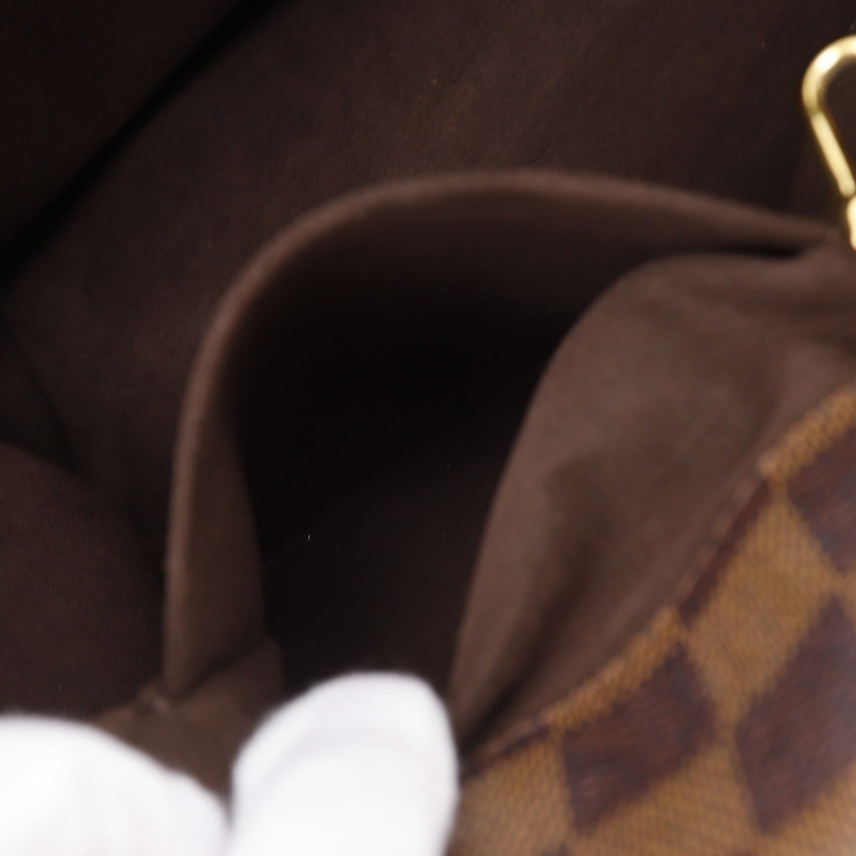 Louis Vuitton Brown Damier Canvas Damier Canvas Tote Bag (Pre-Owned)
