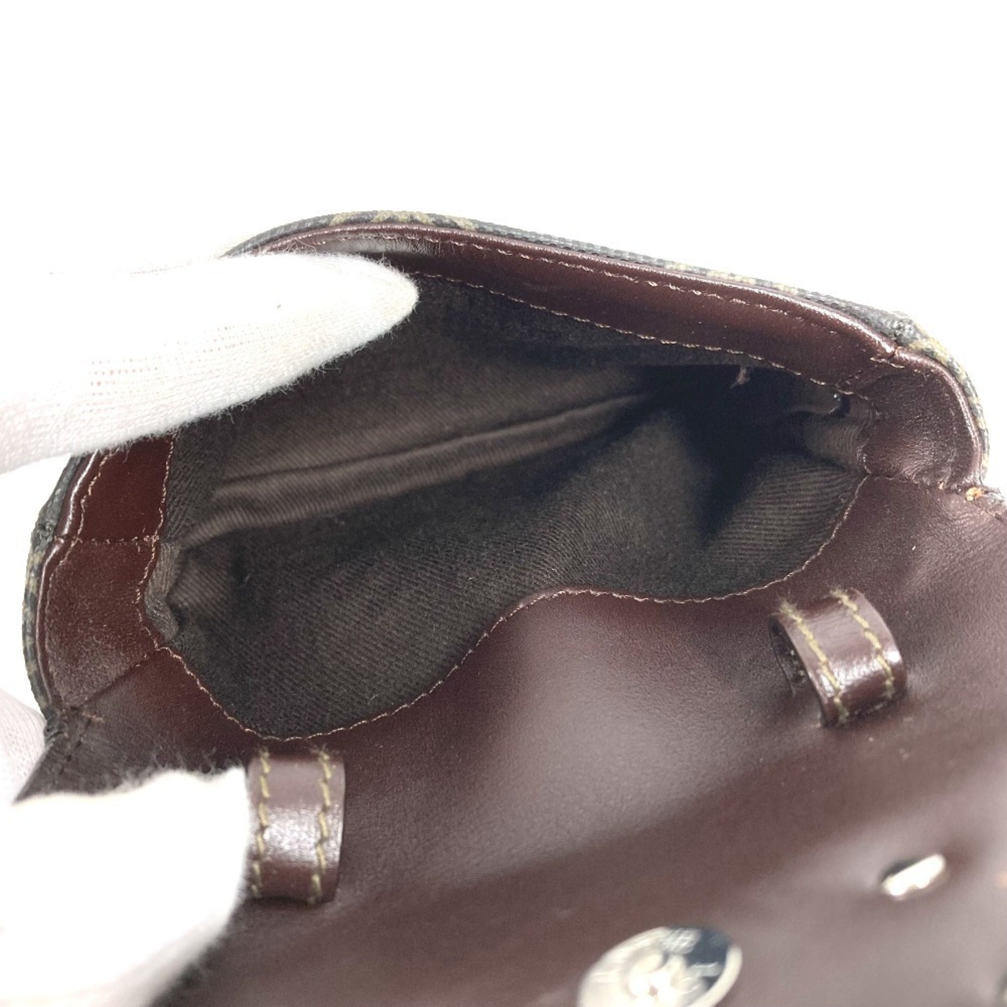 Loewe Brown Pvc Leather Pouch (Pre-Owned)