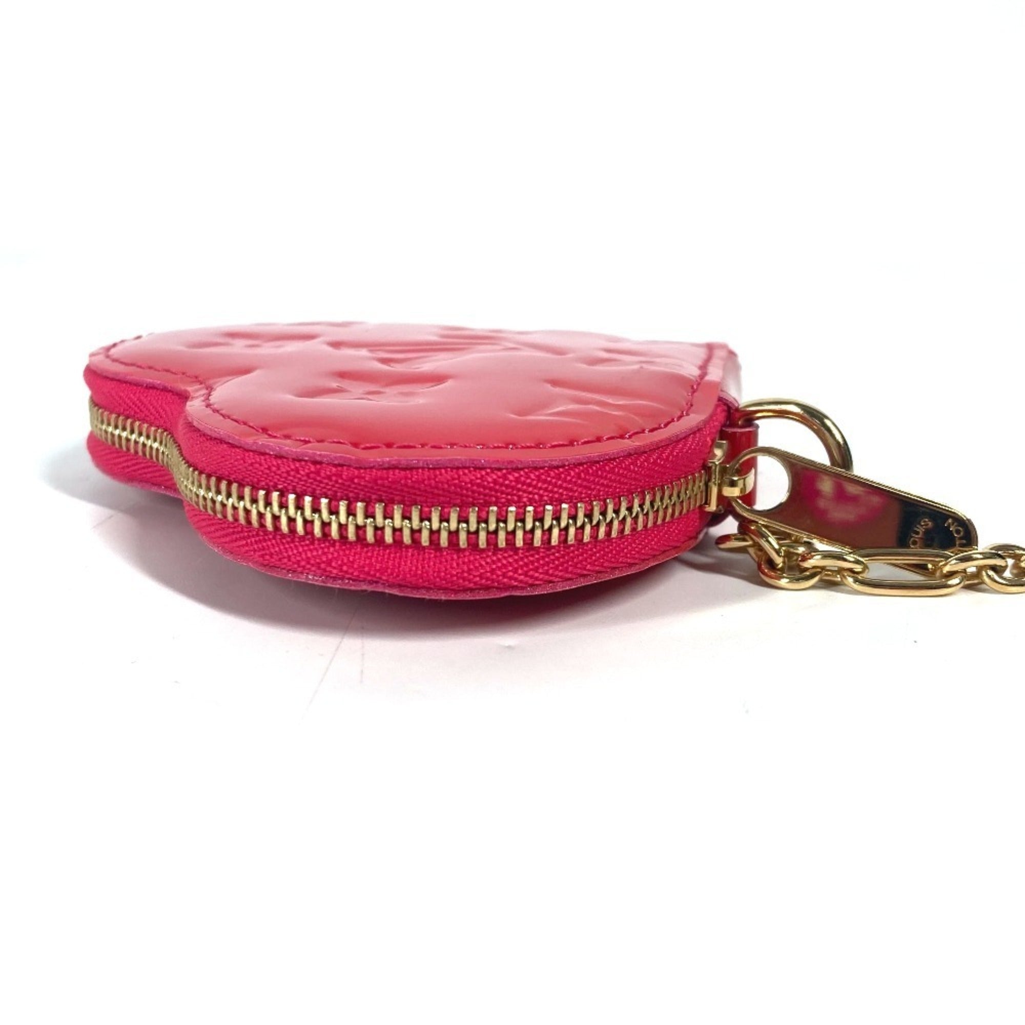 Louis Vuitton Pink Rose Pop Monogram Vernis Coin Purse/Coin Case (Pre-Owned)