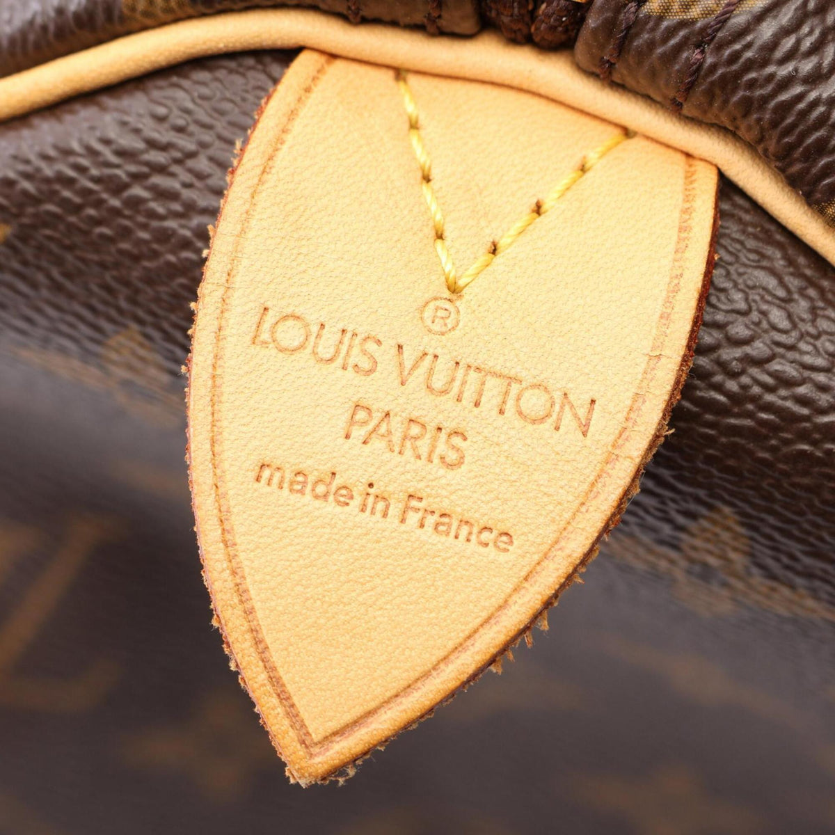 Louis Vuitton Brown Coated Canvas Pvc Leather Handbag (Pre-Owned)