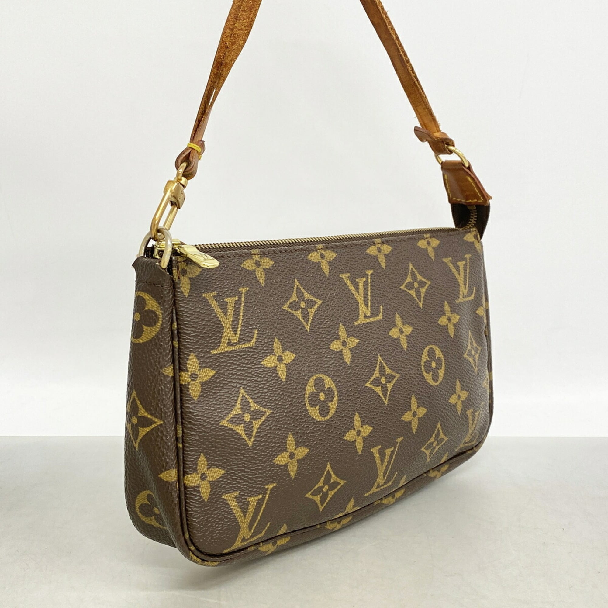 Louis Vuitton Brown Pouch (Pre-Owned)