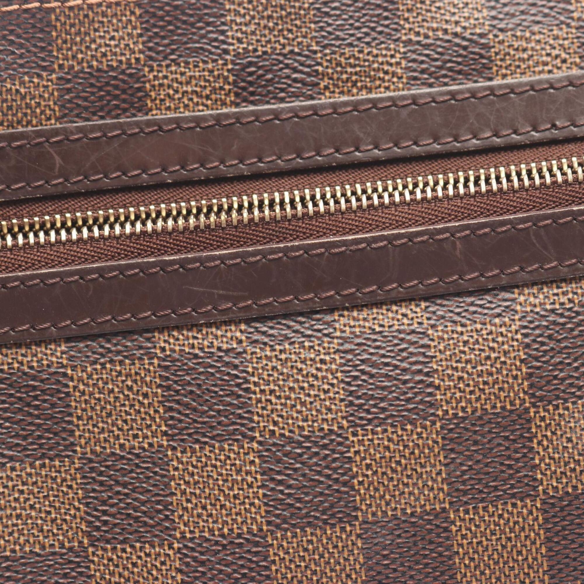 Louis Vuitton Brown Damier Canvas Damier Canvas Handbag Pochette Shoulder Bag (Pre-Owned)