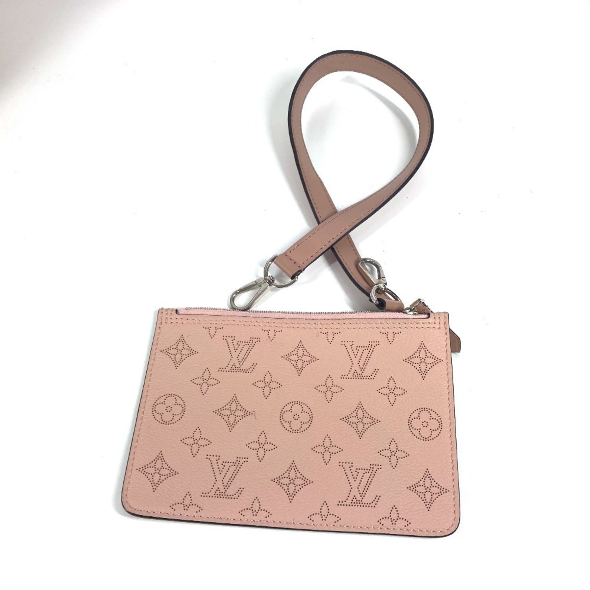 Louis Vuitton Magnolia Pink Mahina Leather Handbag Shoulder Bag (Pre-Owned)