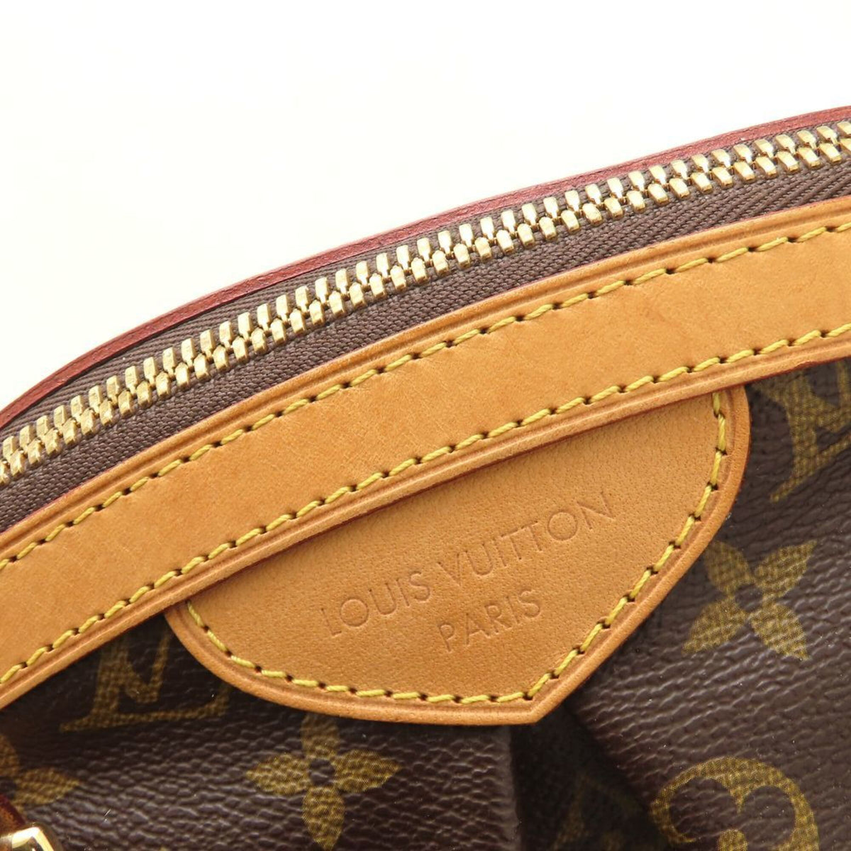 Louis Vuitton Brown Monogram Canvas Handbag (Pre-Owned)