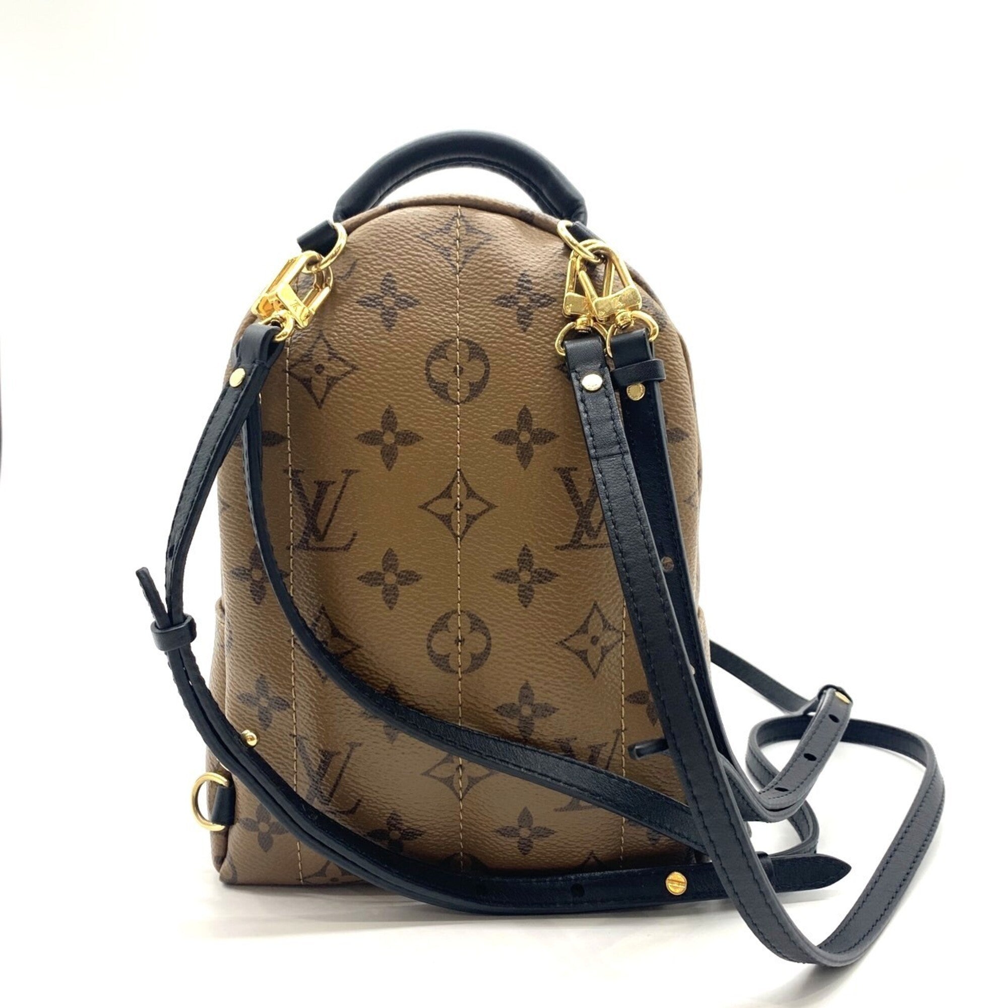 Louis Vuitton Brown Monogram Reverse Monogram Reverse Backpack (Pre-Owned)