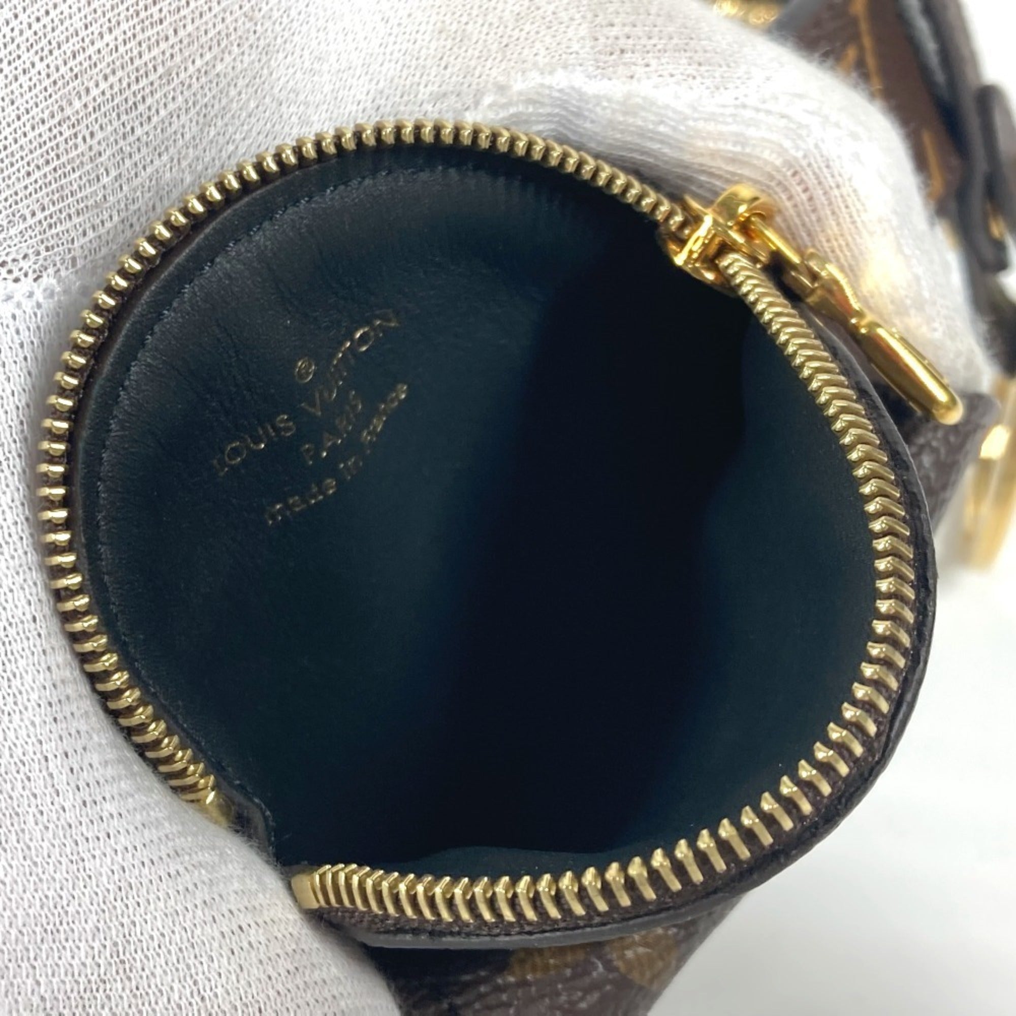 Louis Vuitton Brown Monogram Canvas Pouch Sling Bag (Pre-Owned)