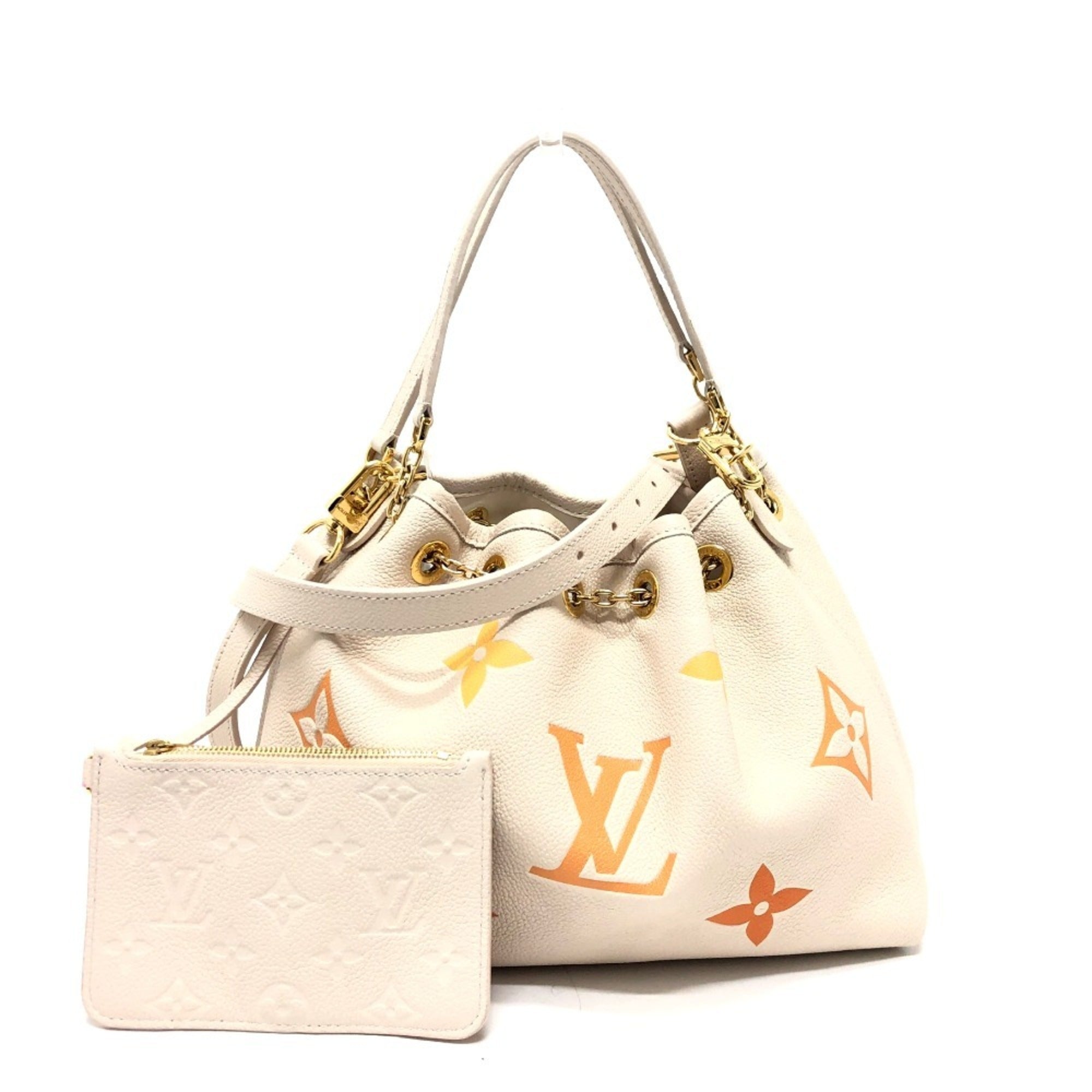 Louis Vuitton Monogram Impression Beige Monogram Empreinte Handbag Pouch (Pre-Owned)