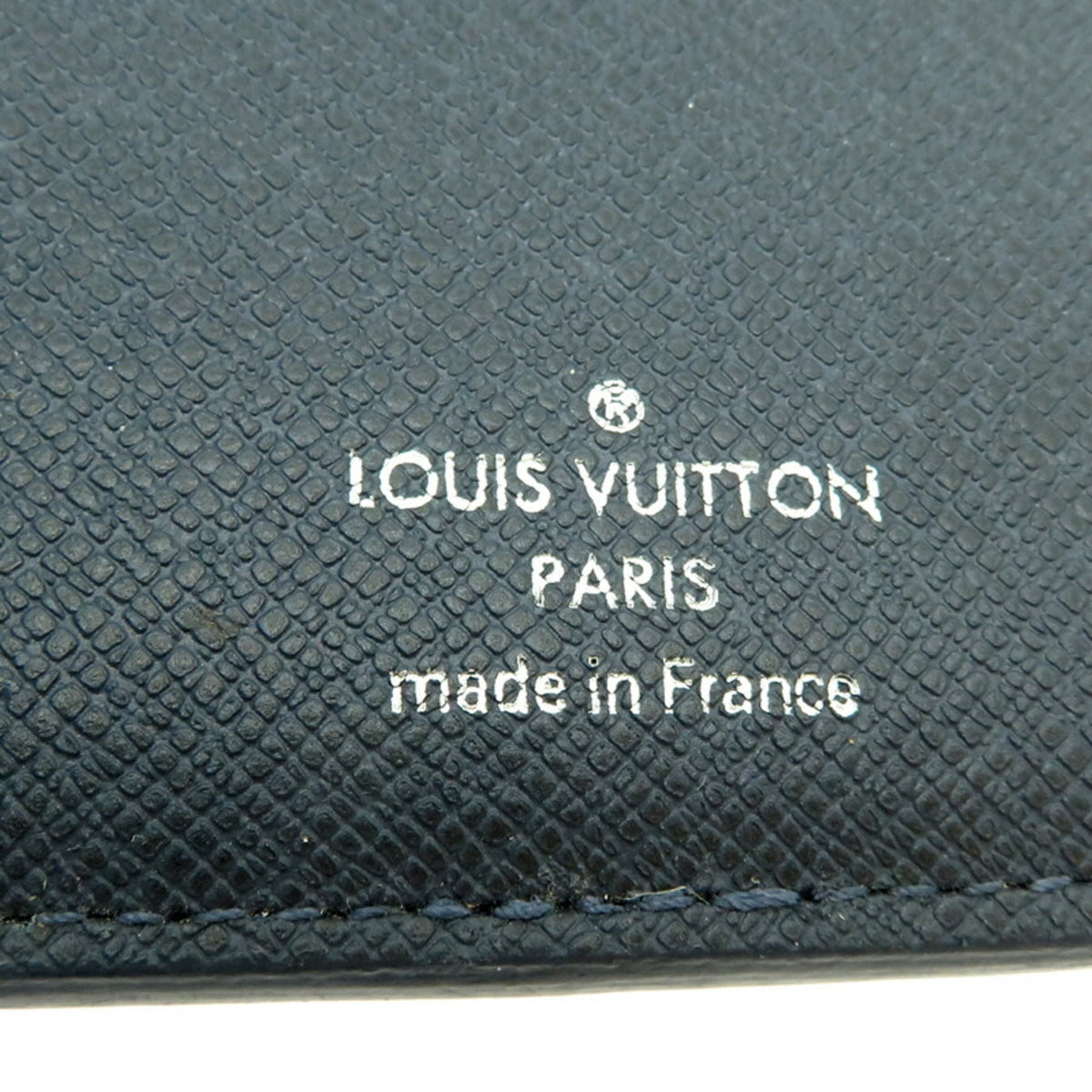 Louis Vuitton Taiga Galle Navy Blue Taiga Leather (Pre-Owned)
