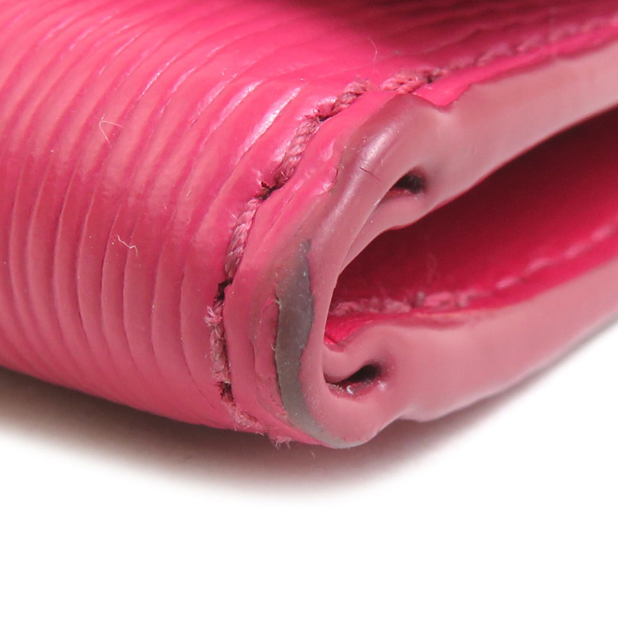 Prada Pink Leather Wallet (Tri-Fold) (Pre-Owned)