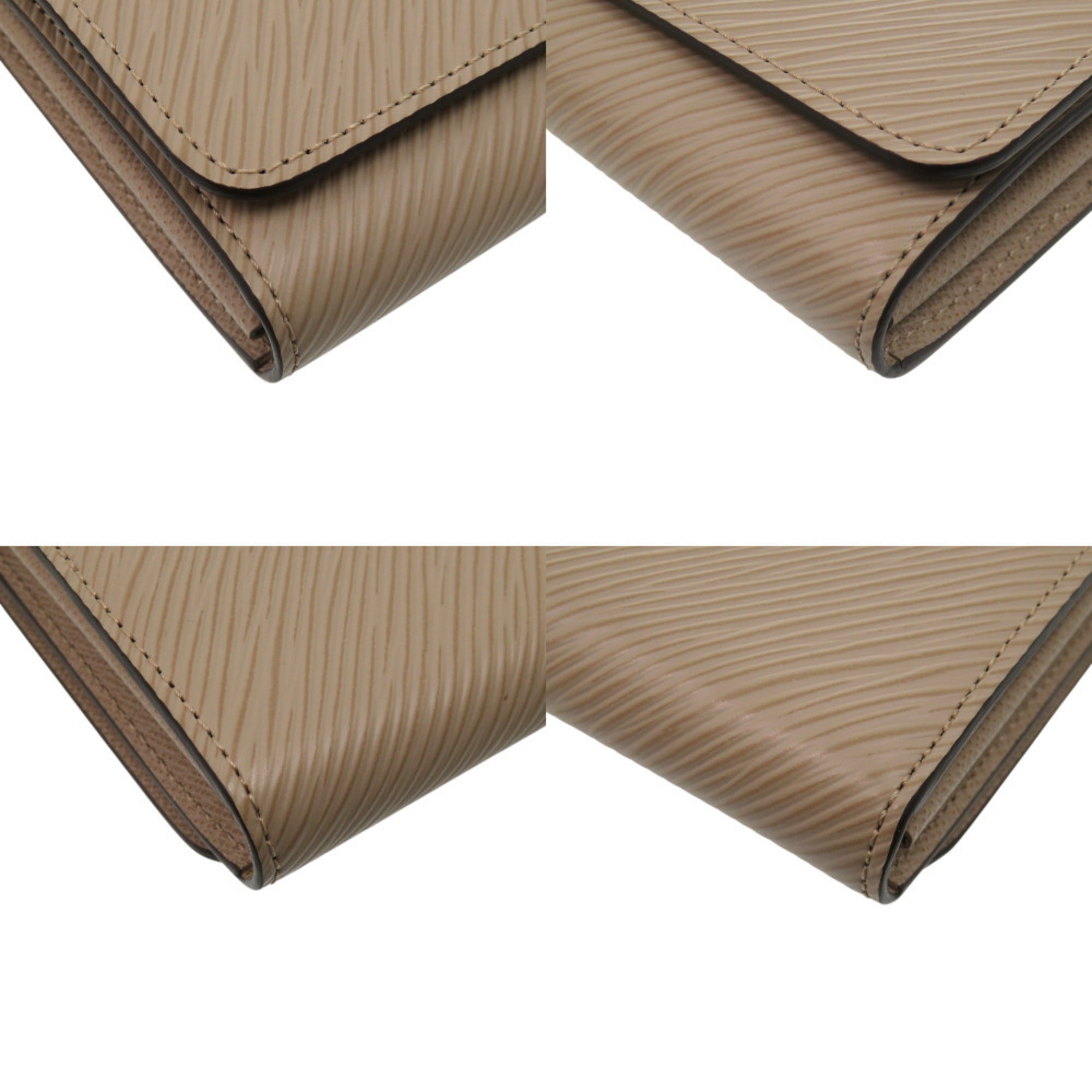 Louis Vuitton Beige Epi Leather Wallet (Bi-Fold) (Pre-Owned)