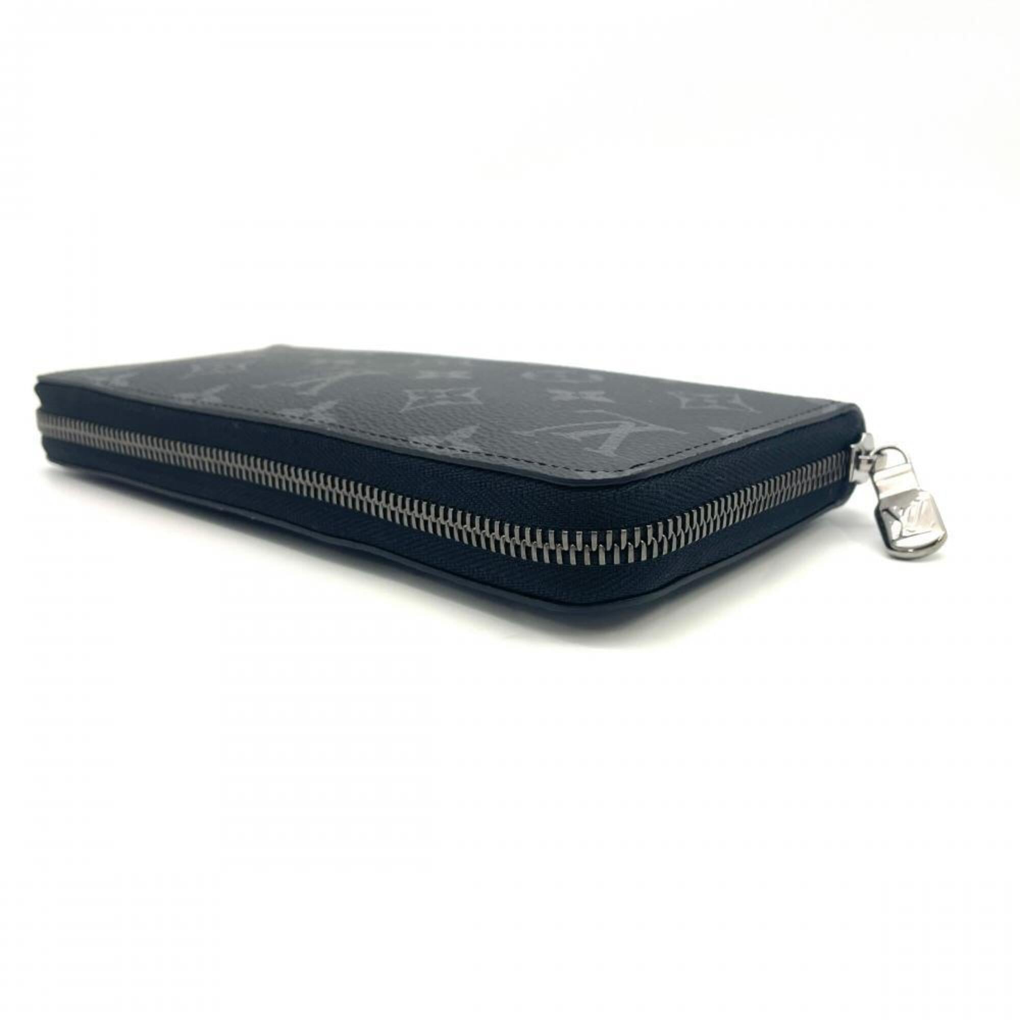 Louis Vuitton Black Monogram Eclipse Long Wallet (Bi-Fold) (Pre-Owned)