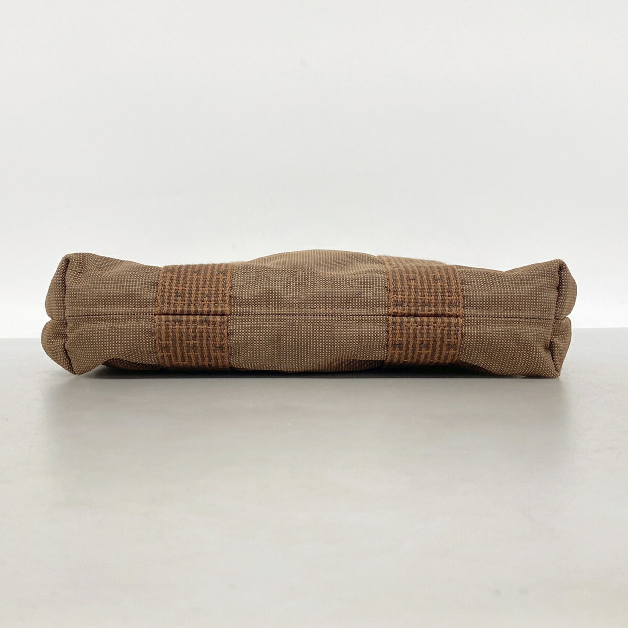 Hermes Brown Nylon Tote Bag (Pre-Owned)