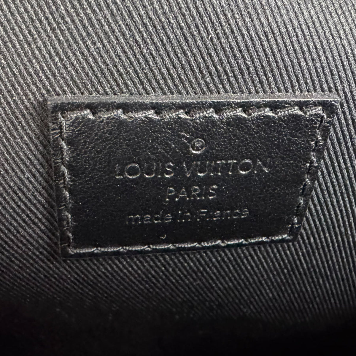 Louis Vuitton Black Monogram Fanny Pack (Pre-Owned)