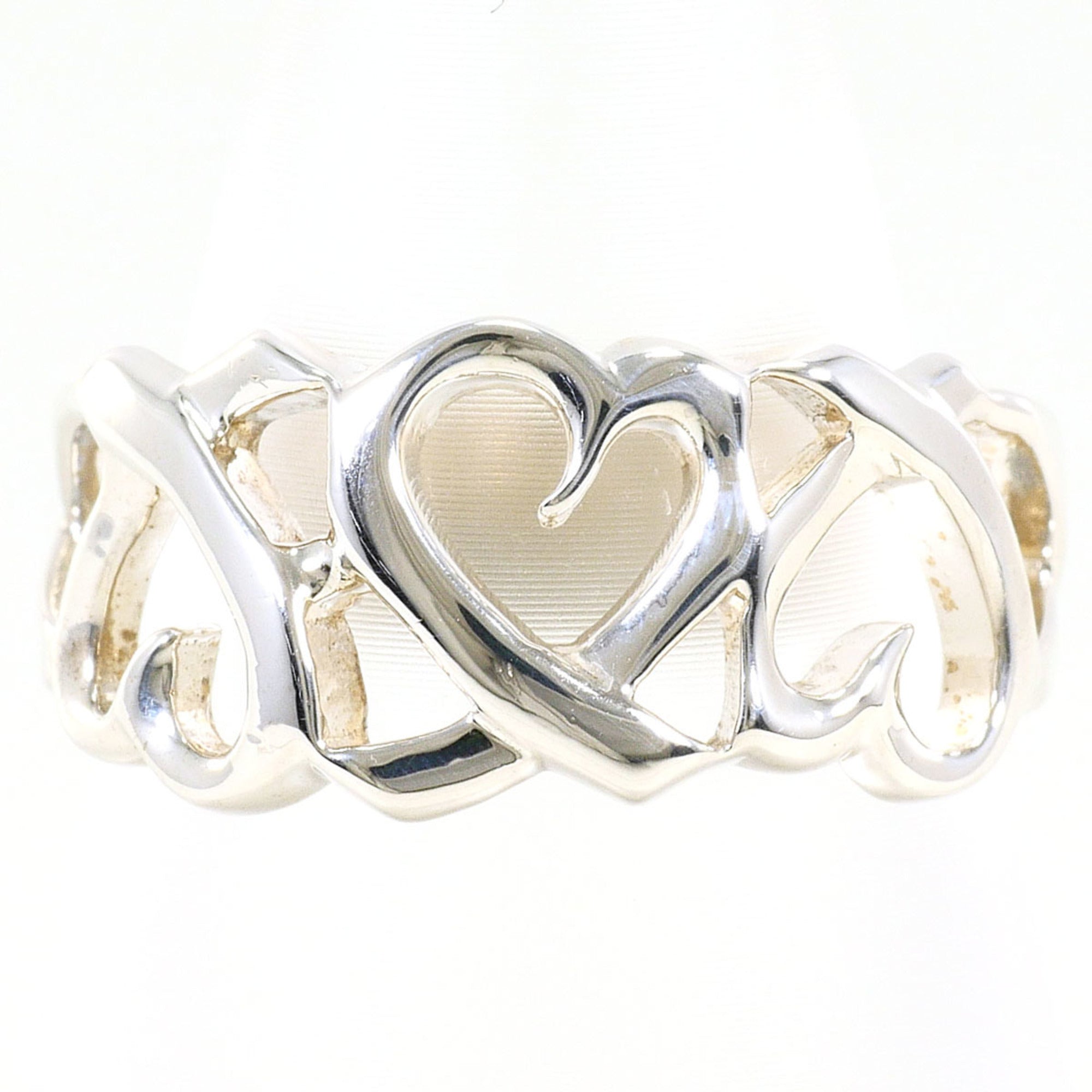 Tiffany Silver Silver 925 Band Ring (Pre-Owned)