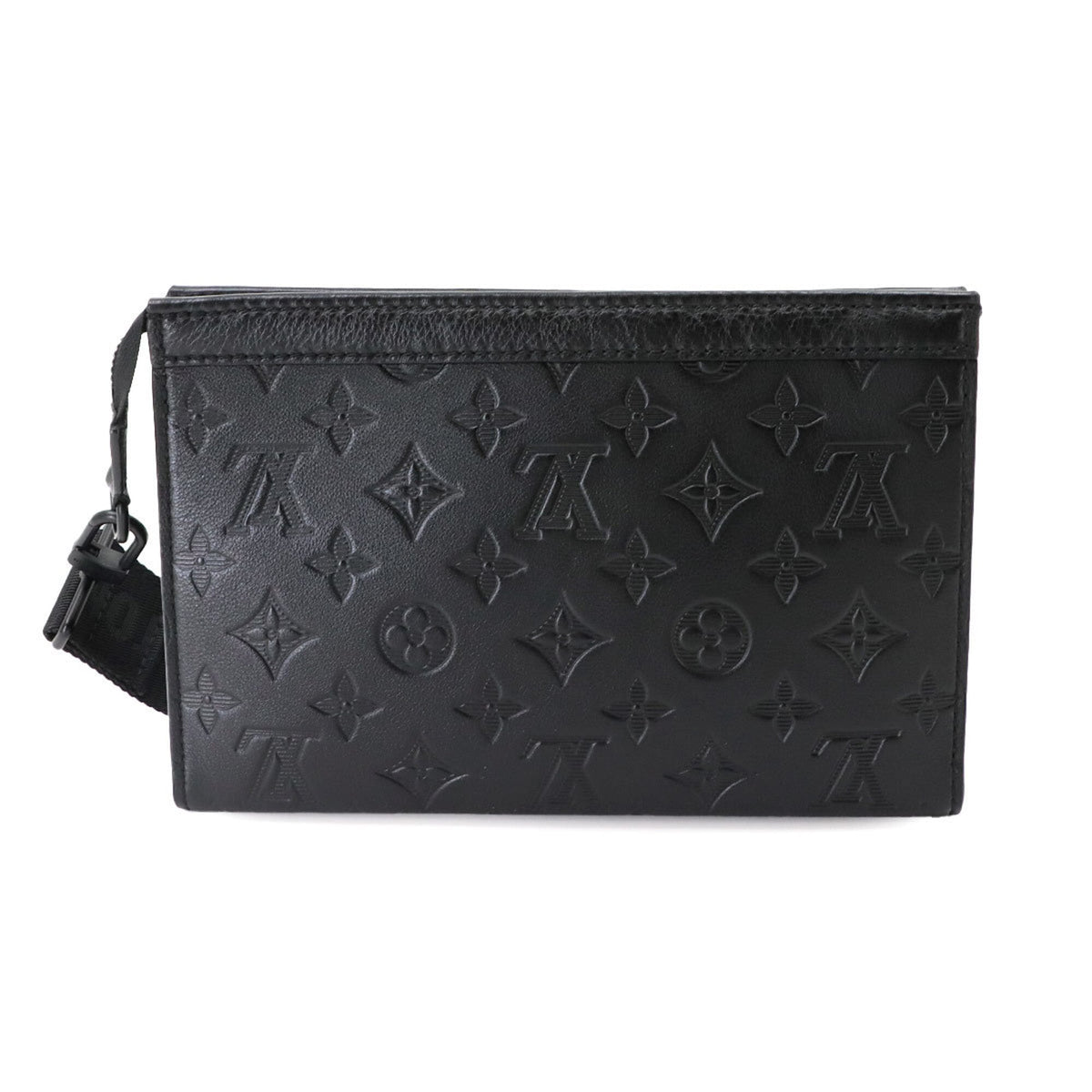 Louis Vuitton Black Monogram Shadow Handbag Shoulder Bag (Pre-Owned)