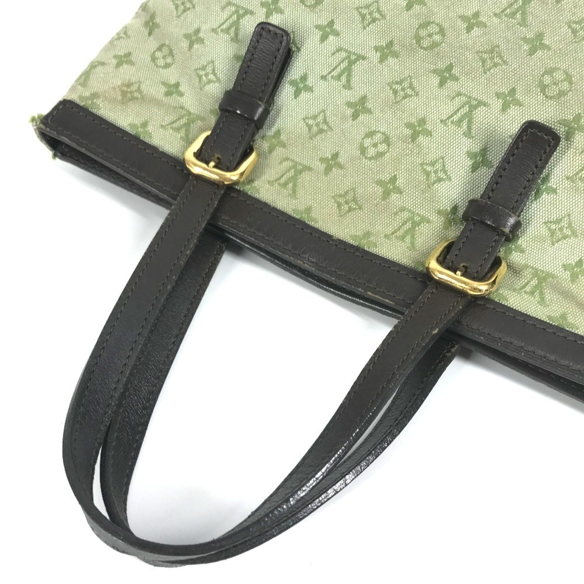 Louis Vuitton Galle Khaki Monogram Monogram Mini Handbag Shoulder Bag Tote Bag (Pre-Owned)