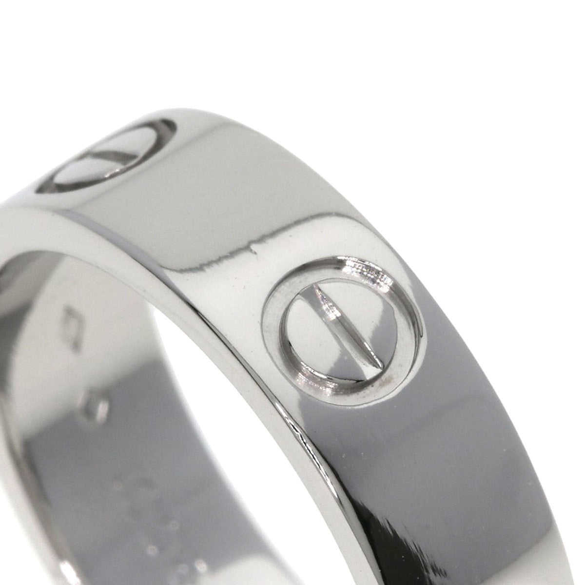 Cartier Love Platinum 950 Band Ring (Pre-Owned)