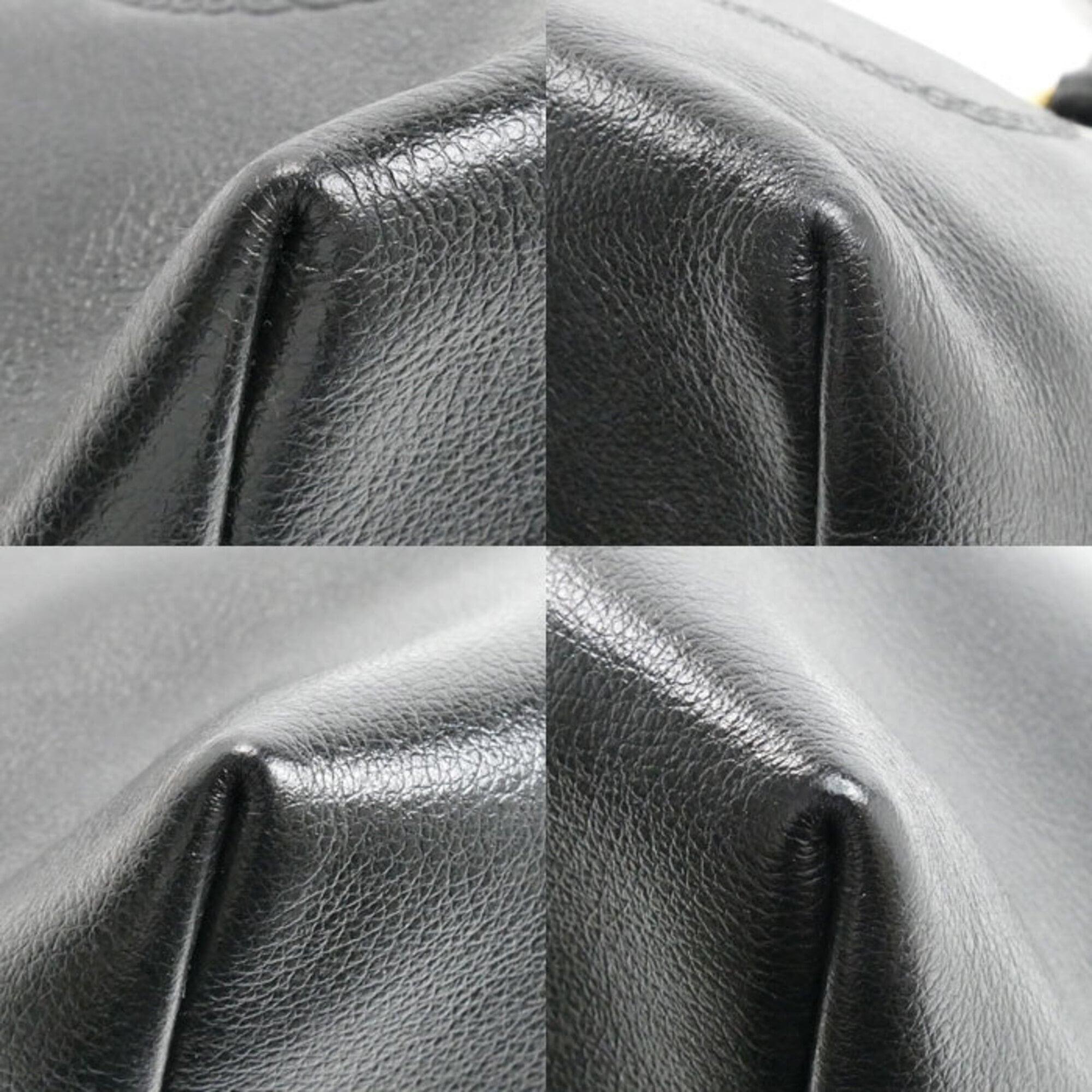 Prada Black Leather Shoulder Bag (Pre-Owned)