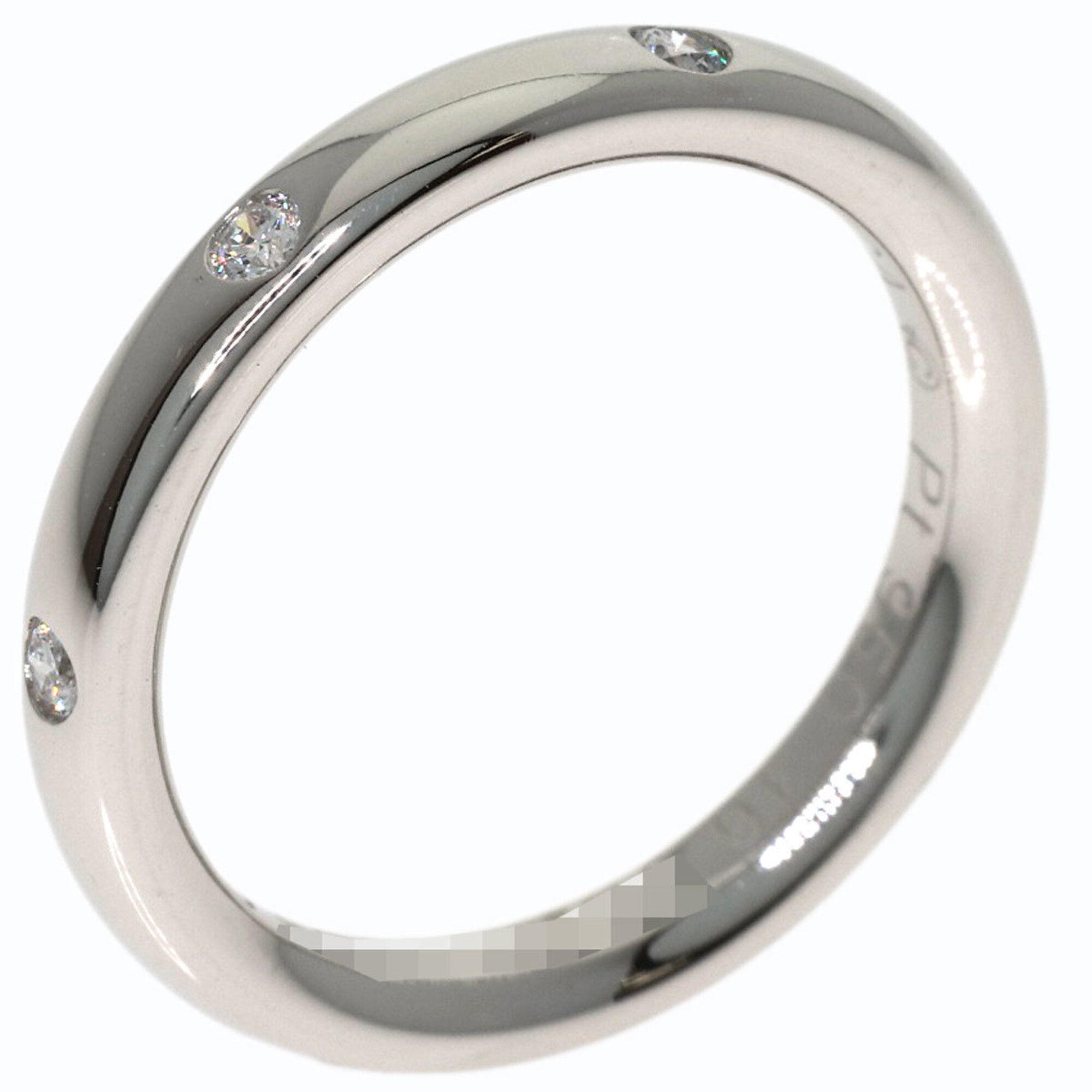 Van Cleef & Arpels Platinum 950 Band Ring (Pre-Owned)
