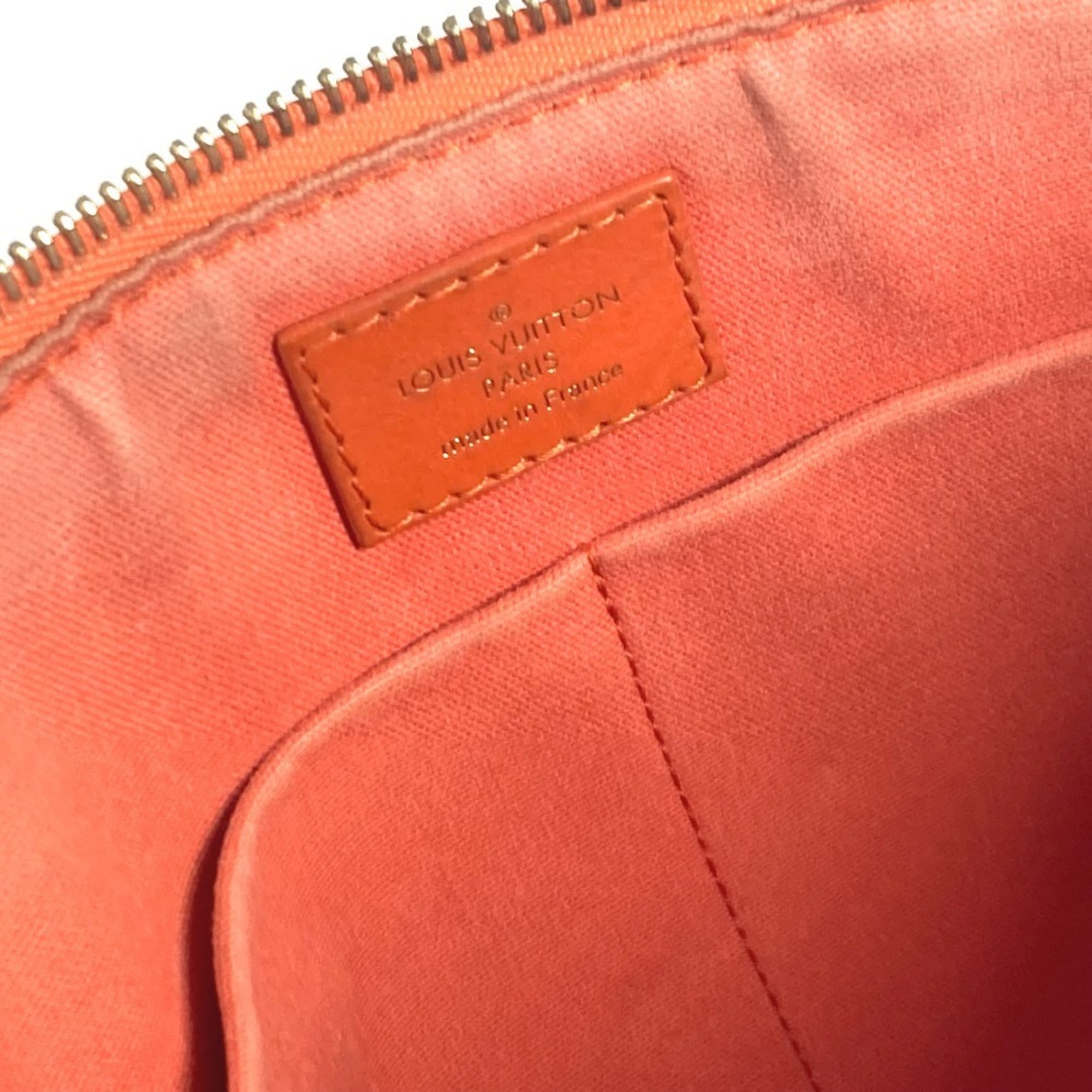 Louis Vuitton Damier Orange Pimont Damier Canvas Clutch Bag Pouch Shoulder Bag (Pre-Owned)