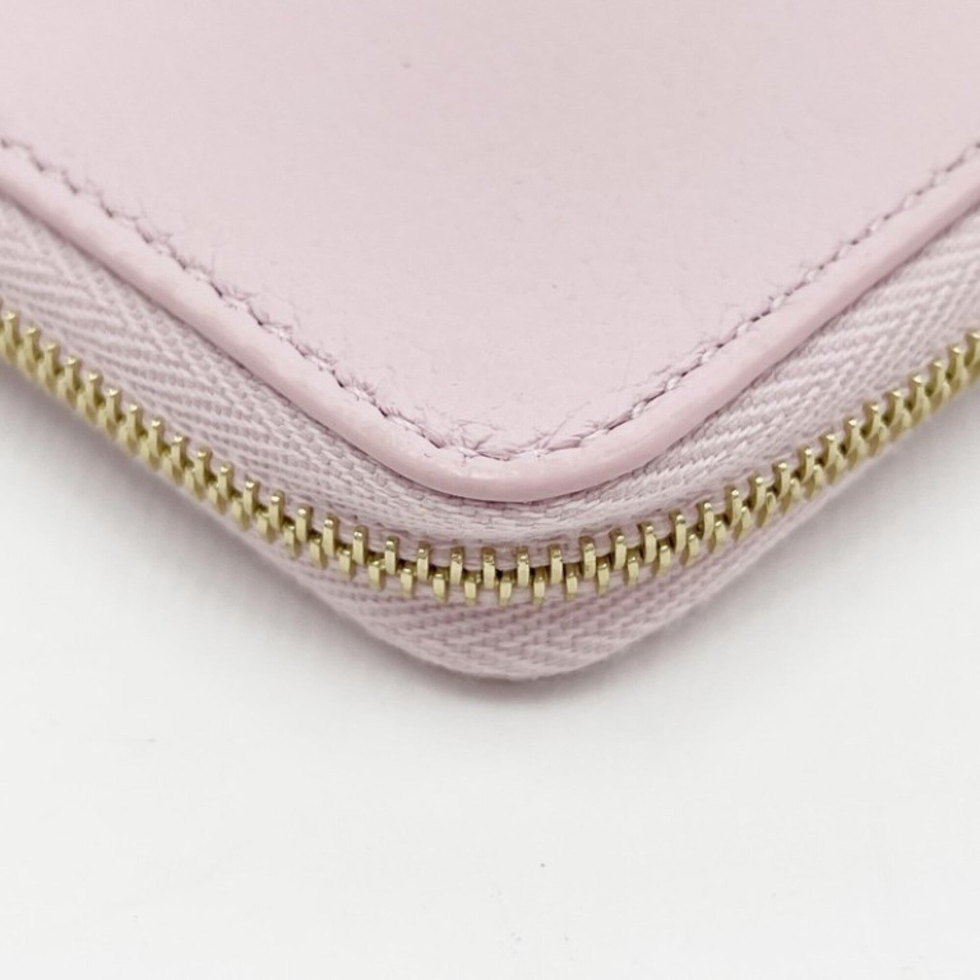 Celine Pink Leather Coin Purse/Coin Case (Pre-Owned)