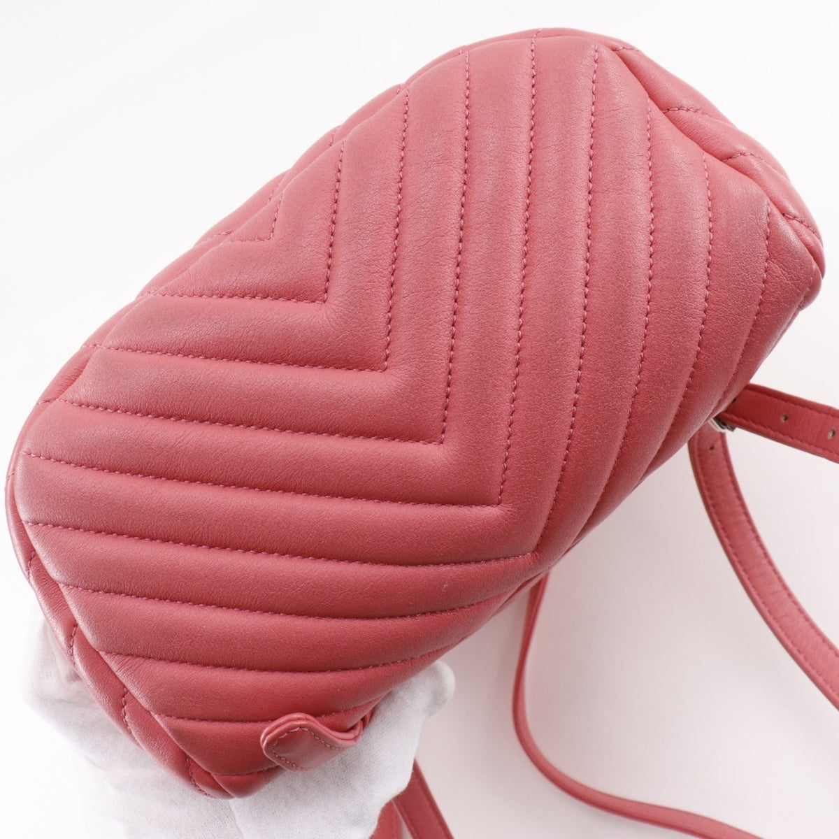 Chanel Pink Leather Backpack (Pre-Owned)