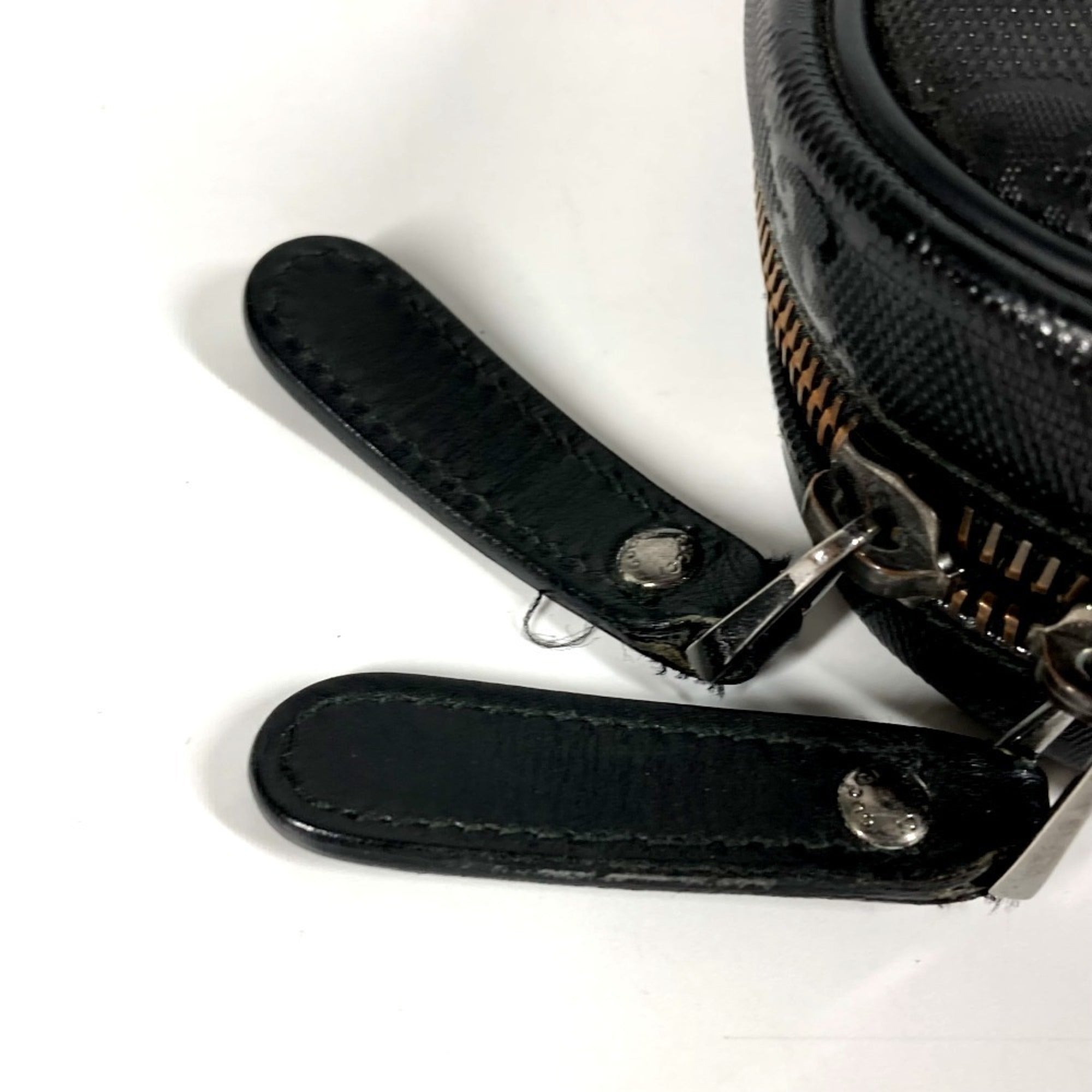 Gucci Black Gg Imprimé Handbag Tote Bag (Pre-Owned)